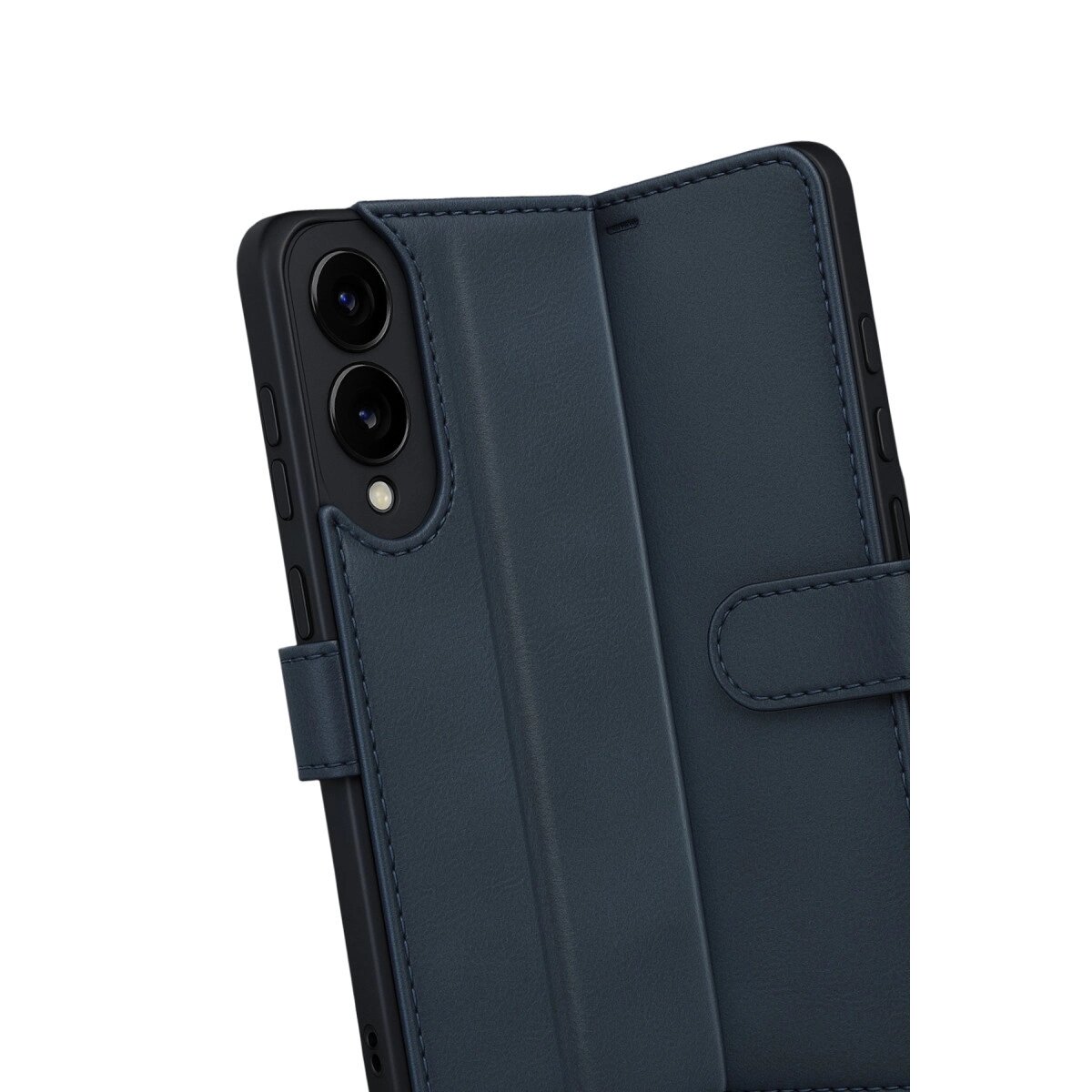 Samsung Galaxy S25 Edge Trend S Plus Kapaklı Kılıf - Lacivert Samsung Galaxy S25 Edge Trend S Plus Kapaklı Kılıf - Lacivert