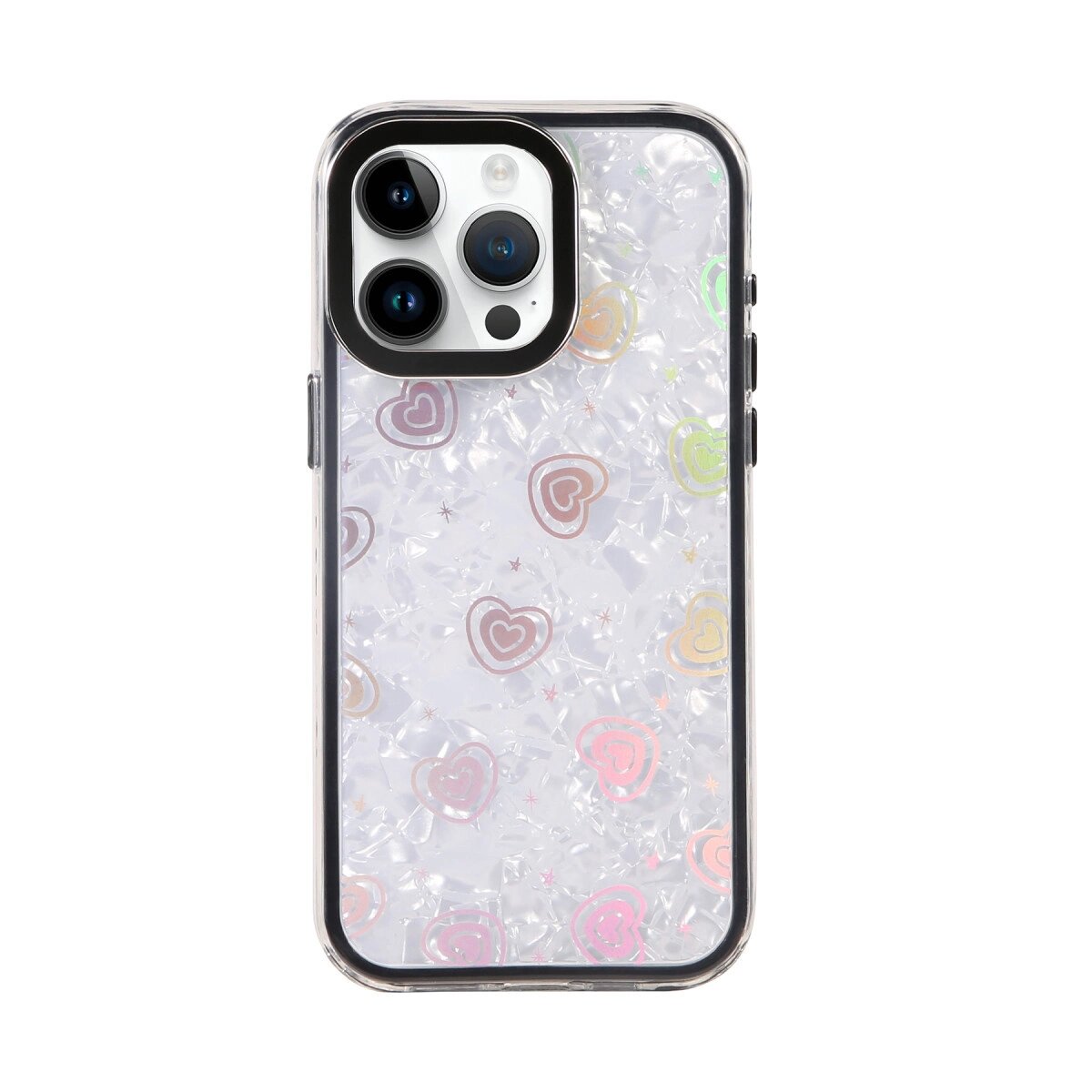 Apple İphone 14 Lumi Desenli Kapak - Siyah Apple İphone 14 Lumi Desenli Kapak - Siyah