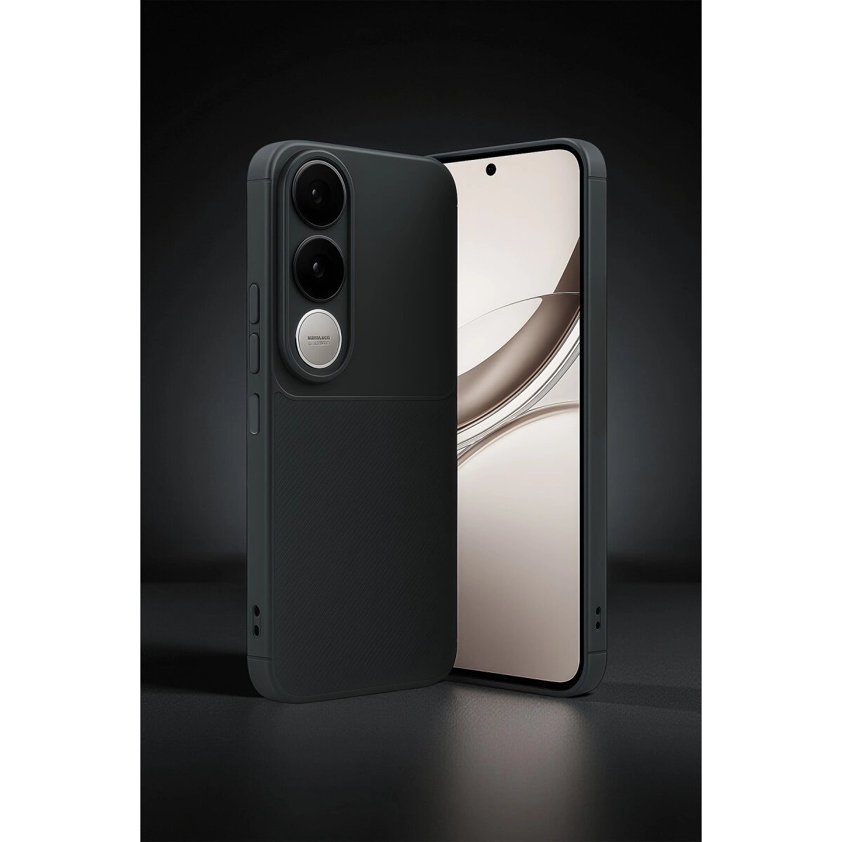 Vivo V50 Lite 4g Auto Focus Karbon Kapak - Koyu Yeşil