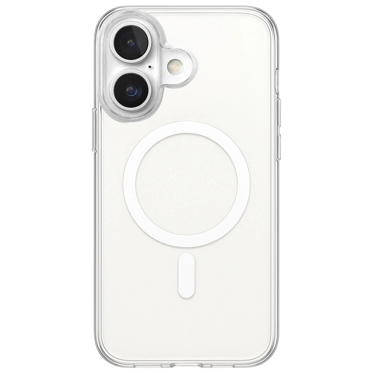 Apple İphone 17 Kılıf Magneticsafe Şeffaf Silikon - Şeffaf Apple İphone 17 Kılıf Magneticsafe Şeffaf Silikon - Şeffaf