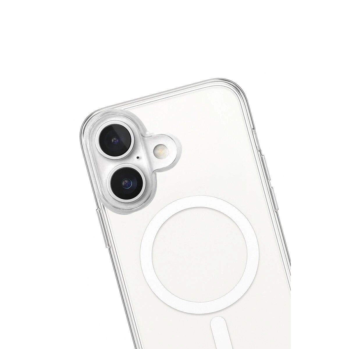 Apple İphone 17 Kılıf Magneticsafe Şeffaf Silikon - Şeffaf Apple İphone 17 Kılıf Magneticsafe Şeffaf Silikon - Şeffaf