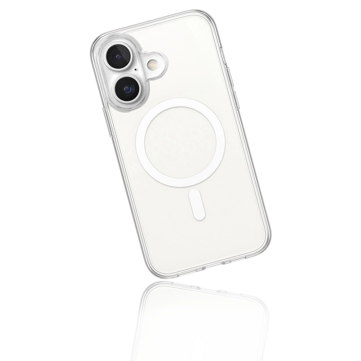 Apple İphone 17 Kılıf Magneticsafe Şeffaf Silikon - Şeffaf Apple İphone 17 Kılıf Magneticsafe Şeffaf Silikon - Şeffaf