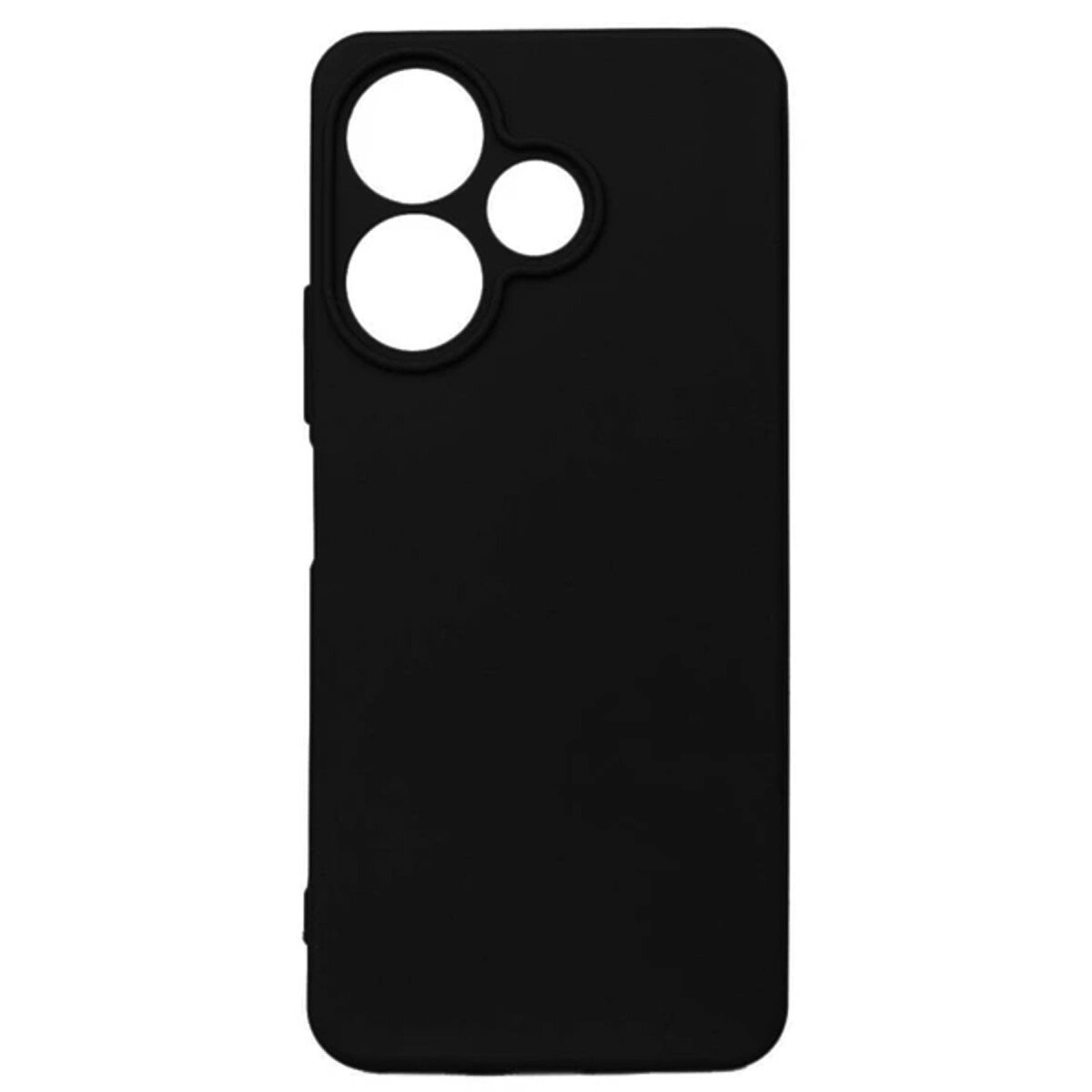Xiaomi Redmi 13 4g Kılıf First Silikon - Siyah Xiaomi Redmi 13 4g Kılıf First Silikon - Siyah