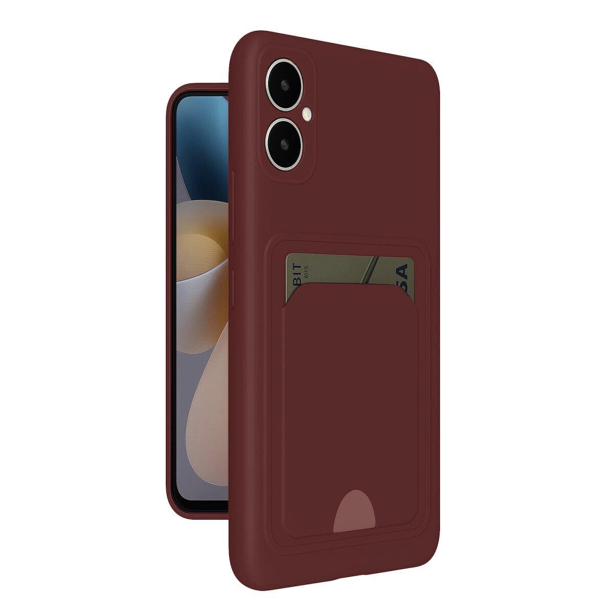 Galaxy A05 Kelvin Kartvizitli  - Bordo