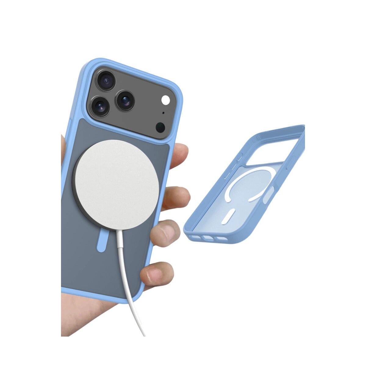 Joko Apple İphone 17 Pro Jota Magsafe Kapak - Açık Mavi Joko Apple İphone 17 Pro Jota Magsafe Kapak - Açık Mavi