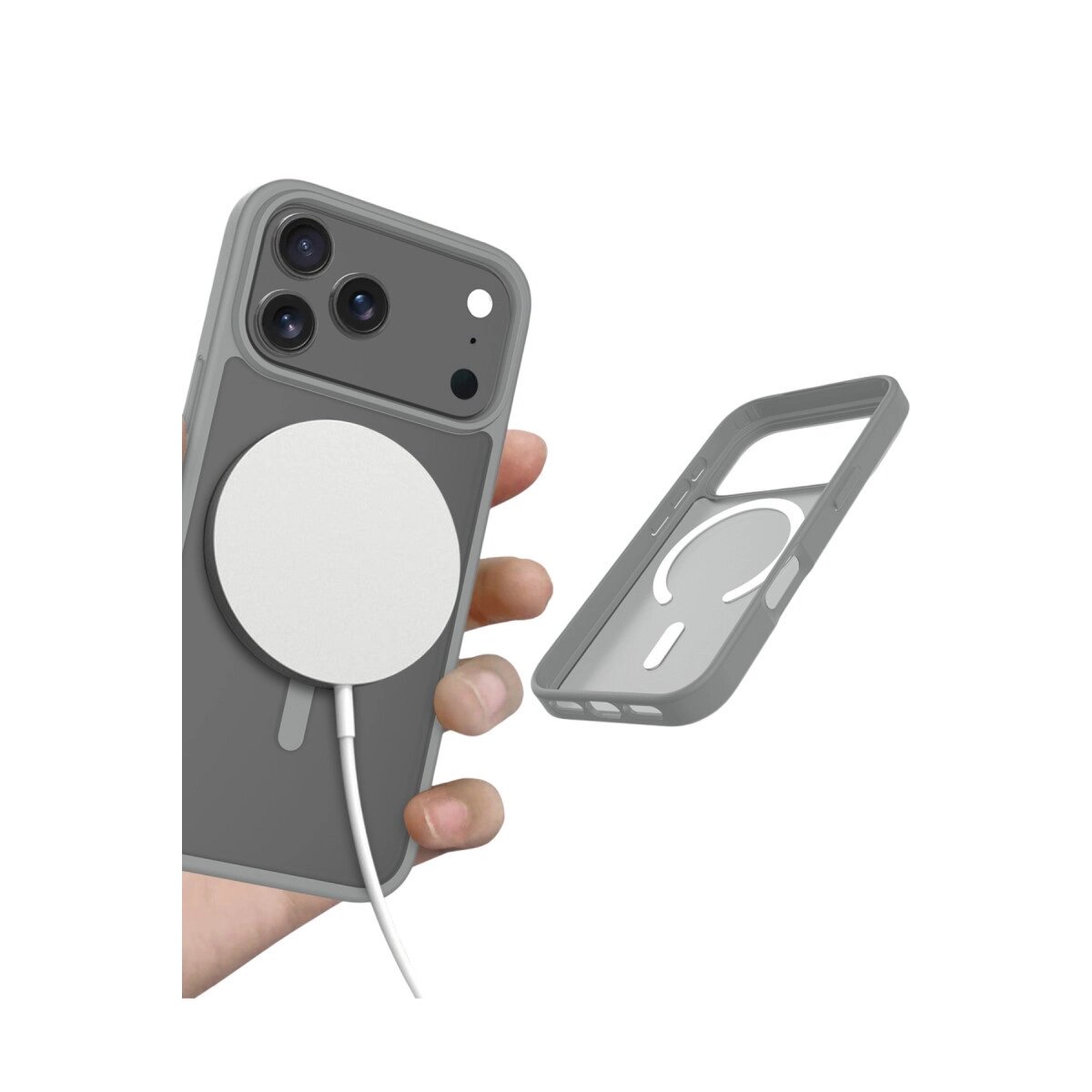 Joko Apple İphone 17 Pro Max Jota Magsafe Kapak - Titan Gri Joko Apple İphone 17 Pro Max Jota Magsafe Kapak - Titan Gri