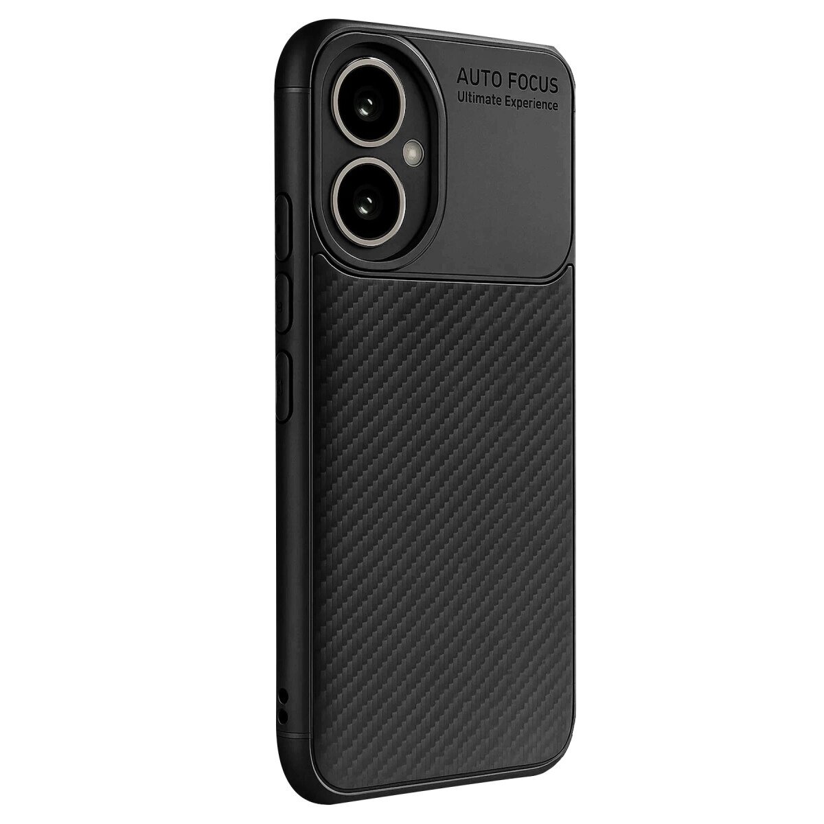 Honor 400 Kılıf Auto Focus Karbon Kapak - Siyah Honor 400 Kılıf Auto Focus Karbon Kapak - Siyah