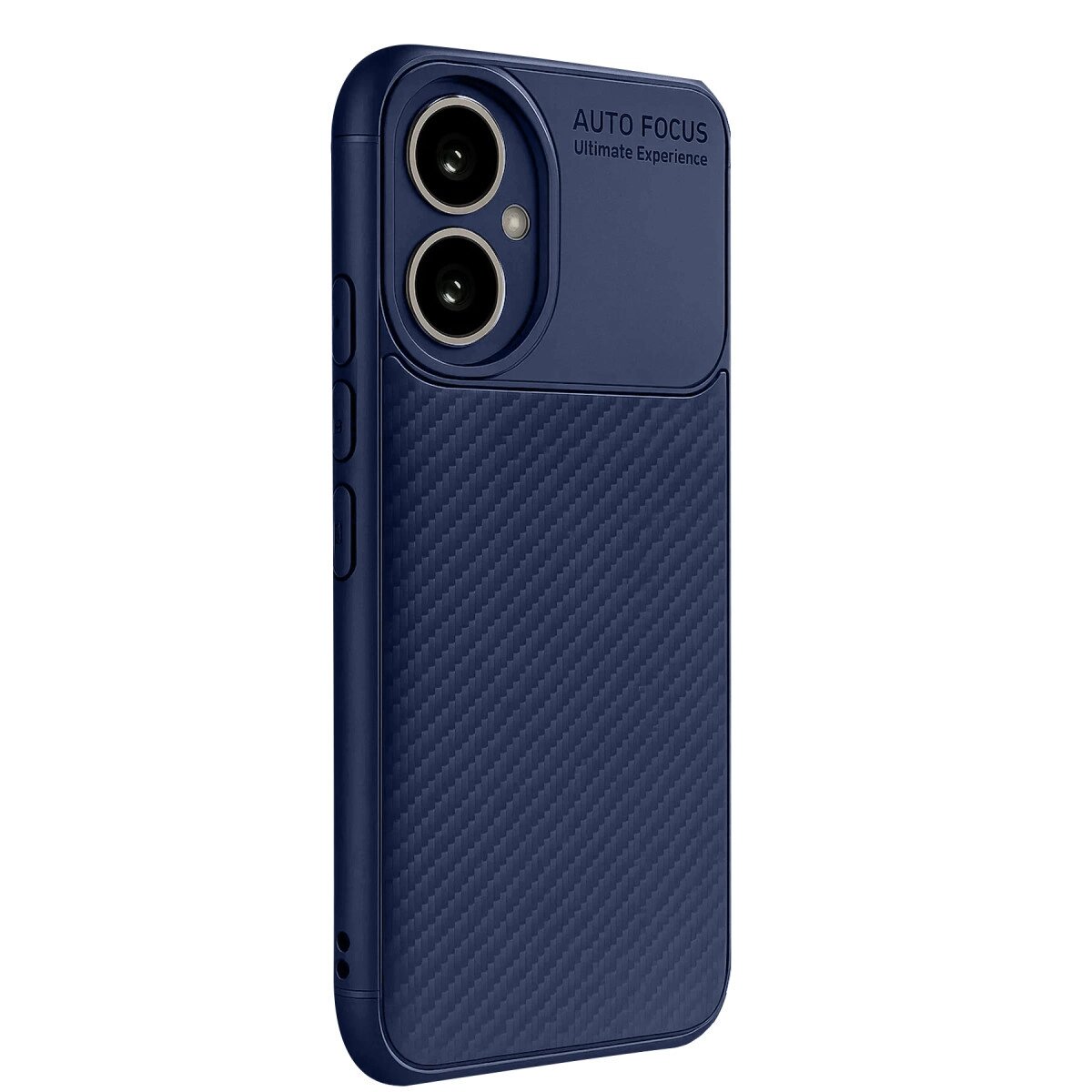 Honor 400 Kılıf Auto Focus Karbon Kapak - Lacivert Honor 400 Kılıf Auto Focus Karbon Kapak - Lacivert