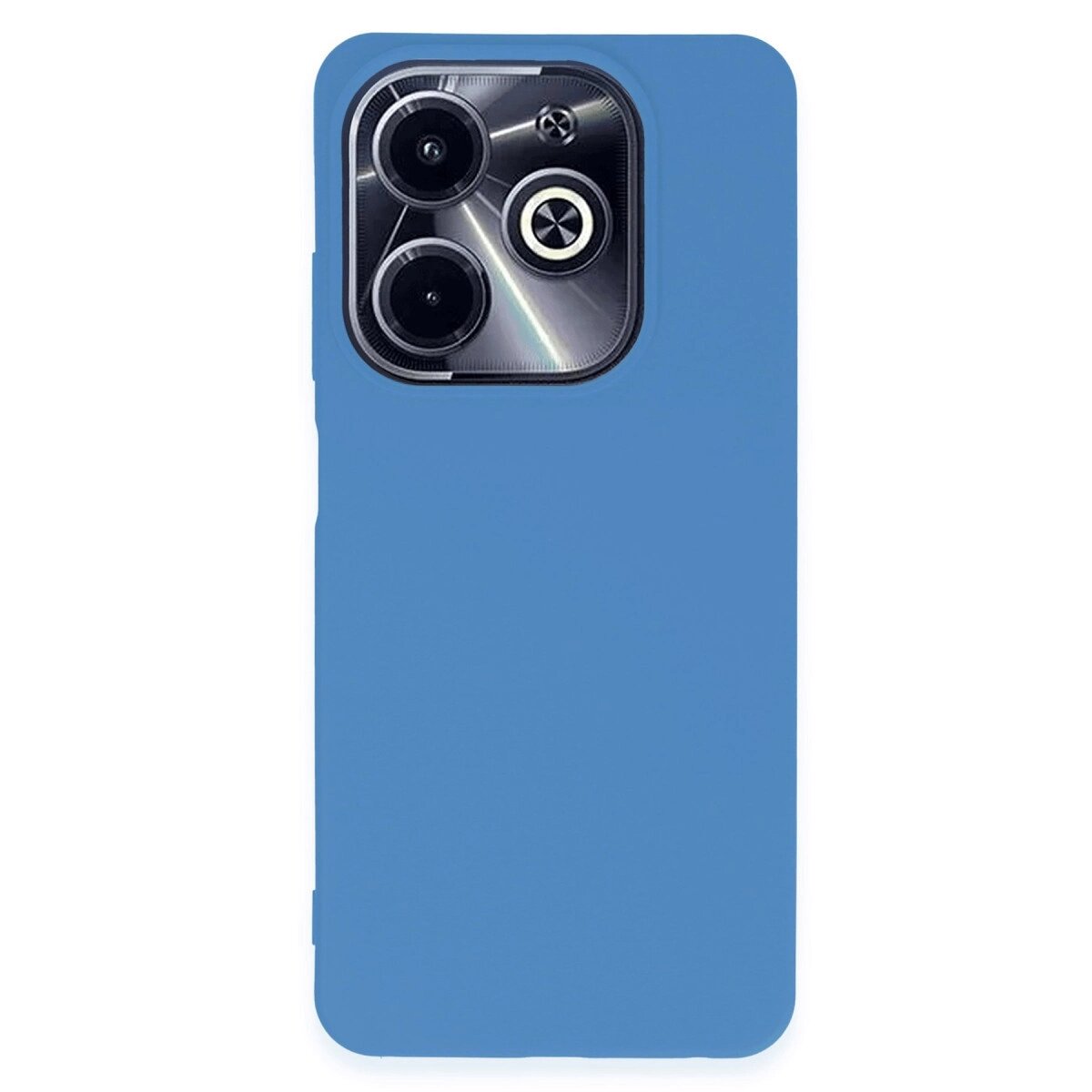 İnfinix Hot 40i Kılıf First Silikon - Mavi İnfinix Hot 40i Kılıf First Silikon - Mavi