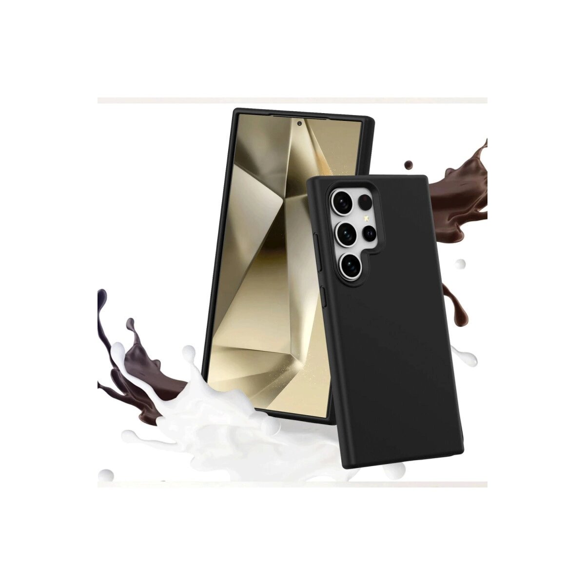 Samsung Galaxy S24 Ultra Kılıf First Silikon - Mavi