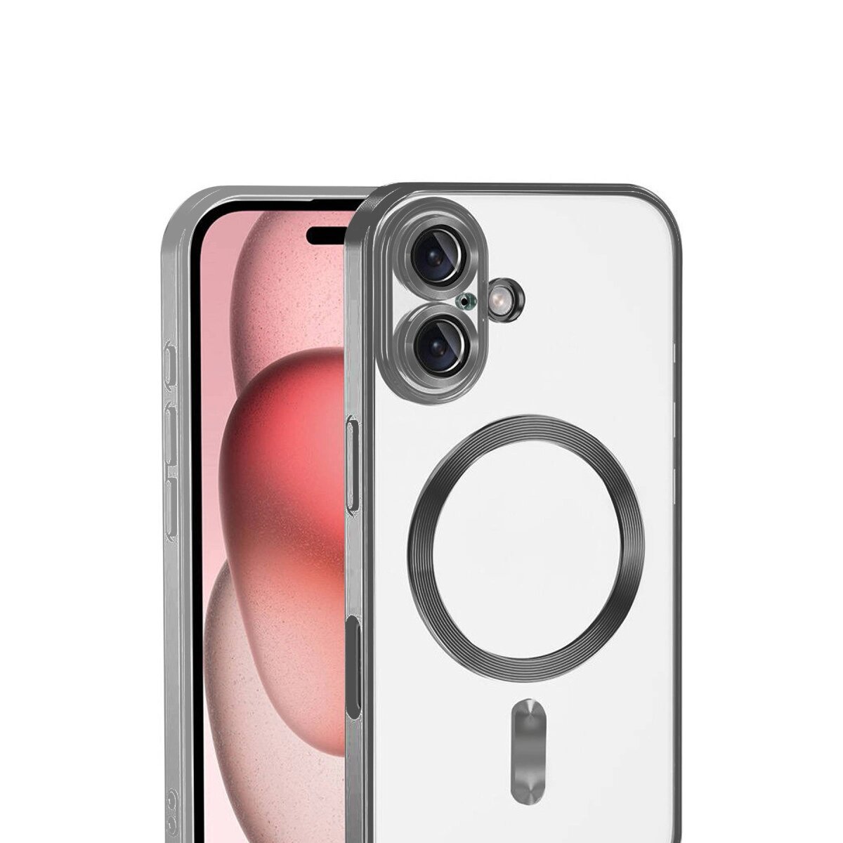 Apple İphone 17 Kross Magneticsafe Kapak - Titan Gri Apple İphone 17 Kross Magneticsafe Kapak - Titan Gri
