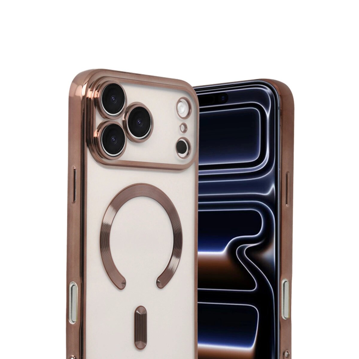 Apple İphone 17 Pro Kross Magneticsafe Kapak - Çöl Titanyum Apple İphone 17 Pro Kross Magneticsafe Kapak - Çöl Titanyum