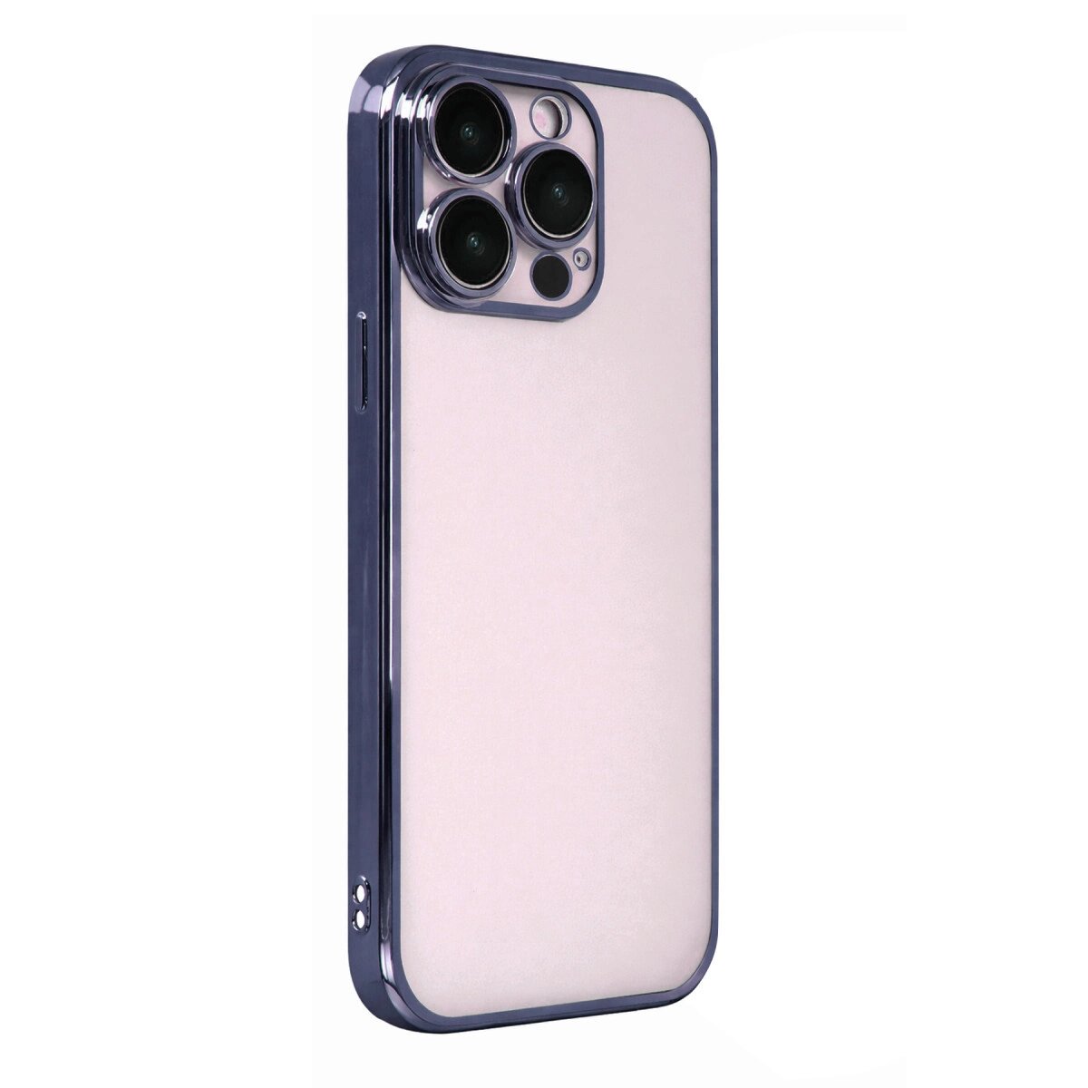 Apple İphone 15 Pro Max Razer Lensli Silikon - Lacivert Apple İphone 15 Pro Max Razer Lensli Silikon - Lacivert