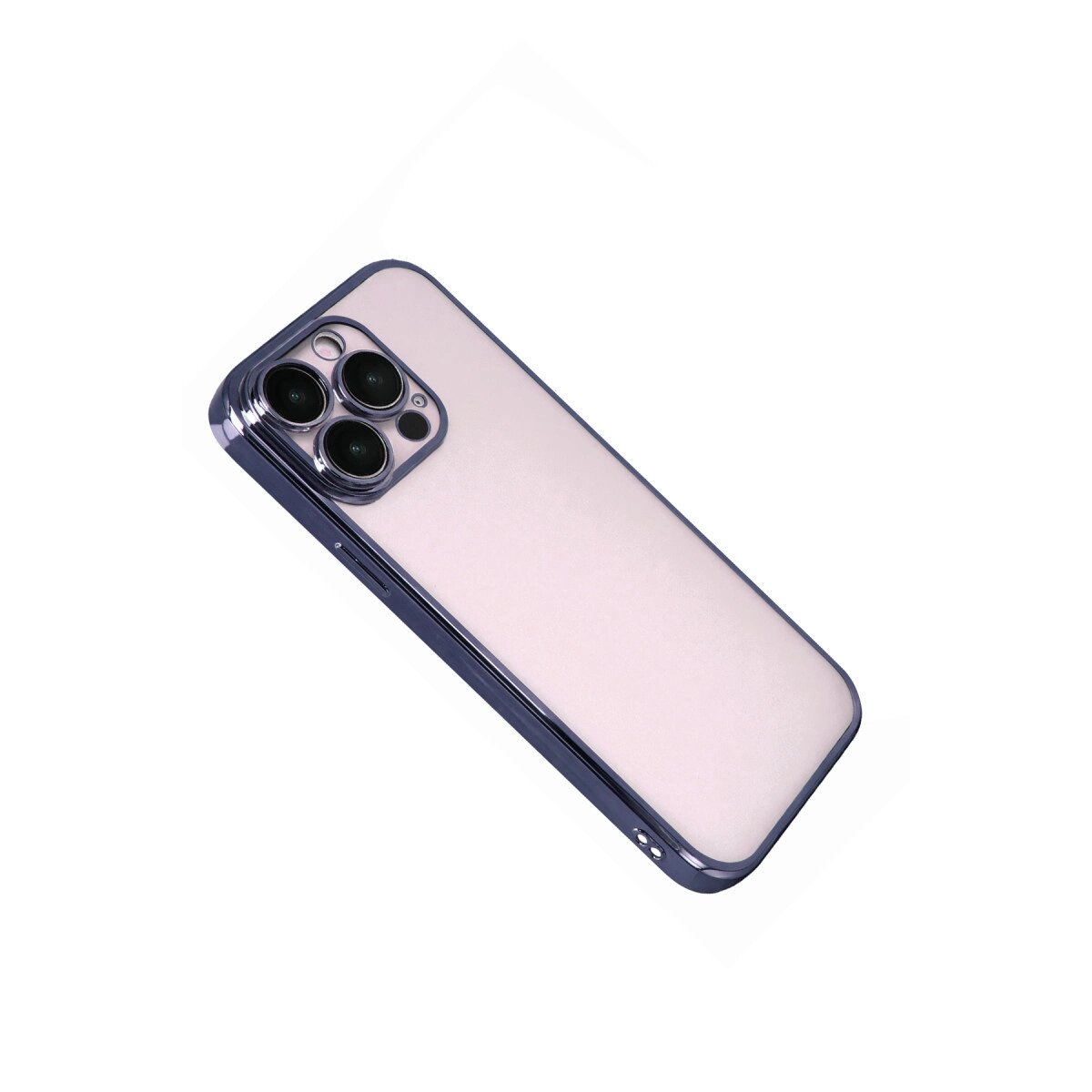 Apple İphone 15 Pro Max Razer Lensli Silikon - Lacivert Apple İphone 15 Pro Max Razer Lensli Silikon - Lacivert