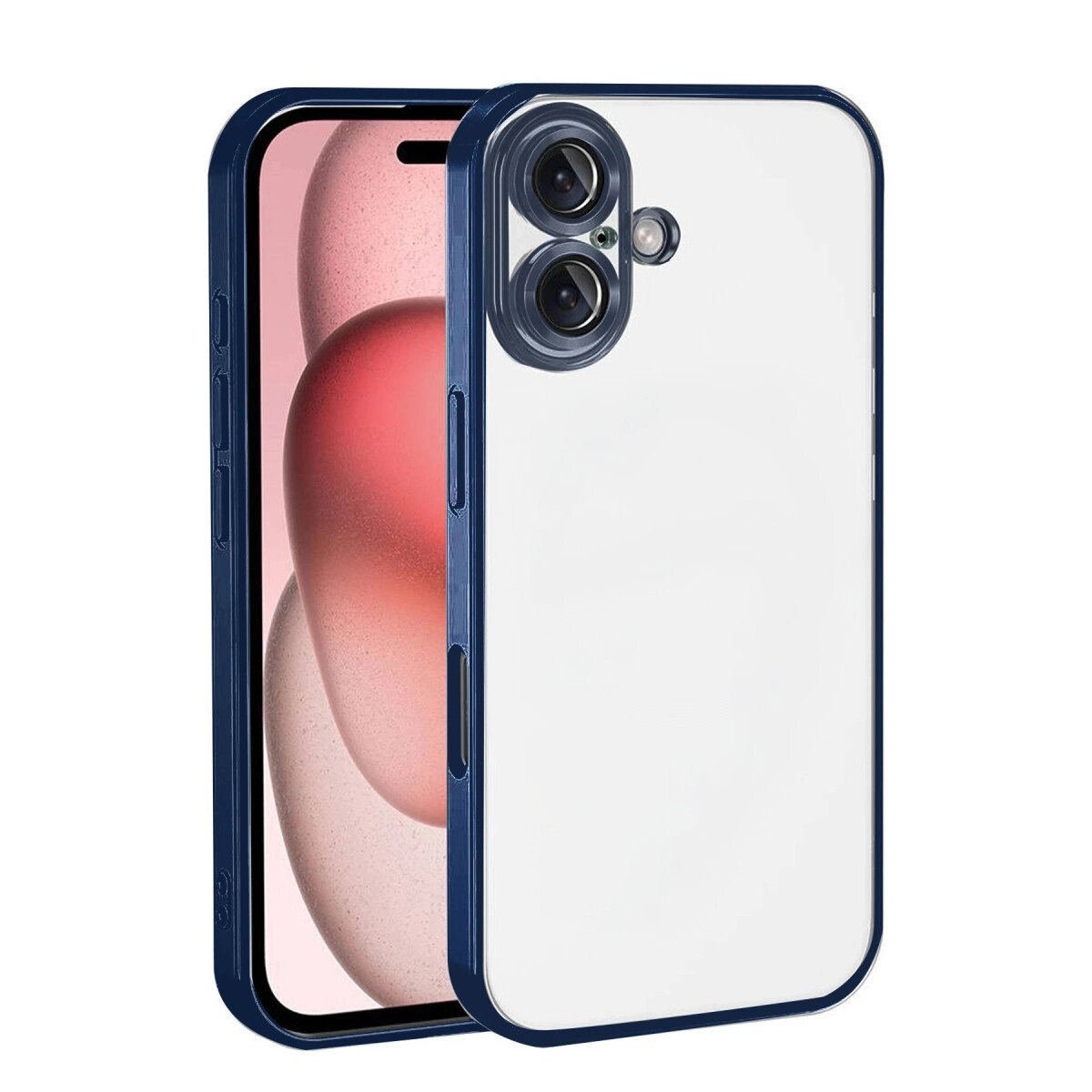Apple İphone 17 Razer Lensli Silikon - Lacivert Apple İphone 17 Razer Lensli Silikon - Lacivert