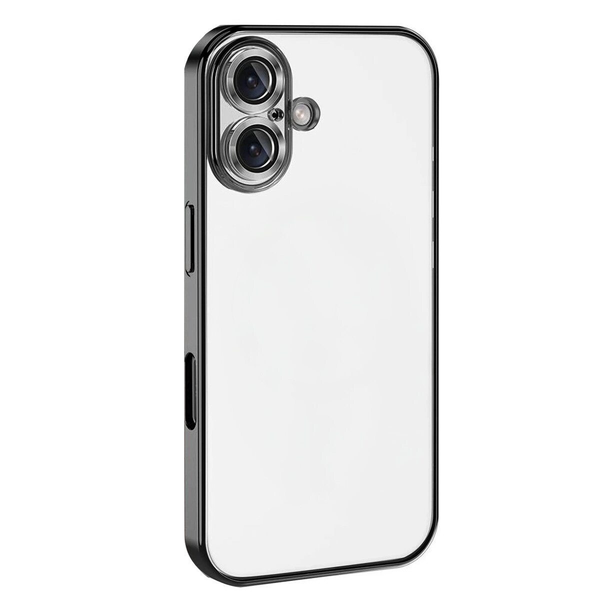 Apple İphone 17 Razer Lensli Silikon - Siyah Apple İphone 17 Razer Lensli Silikon - Siyah