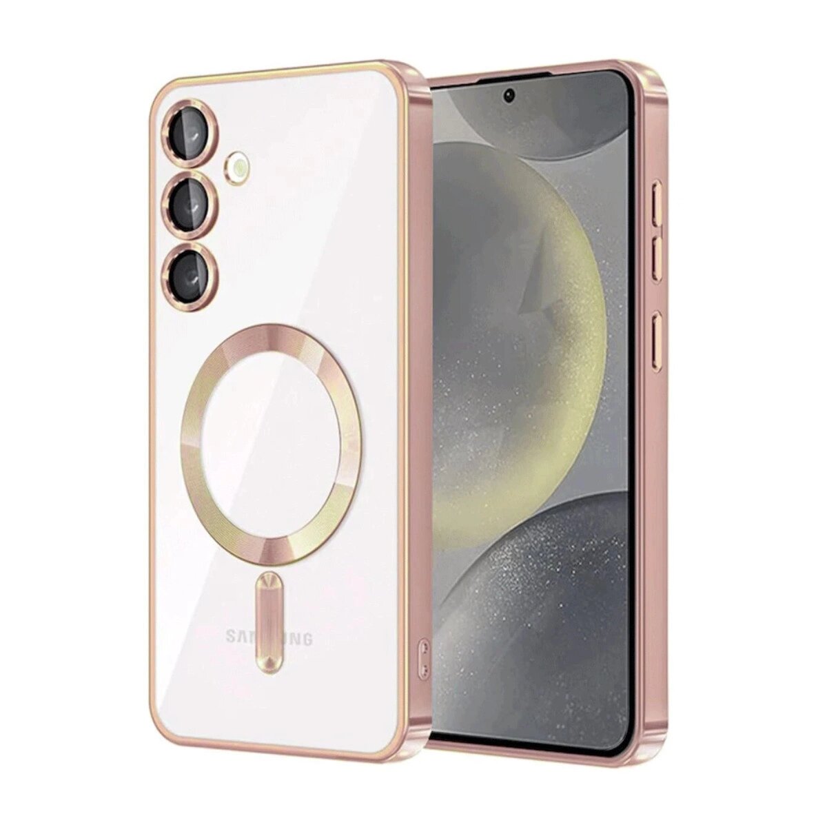 Samsung Galaxy A54 5g Kross Magneticsafe Kapak - Rose Samsung Galaxy A54 5g Kross Magneticsafe Kapak - Rose