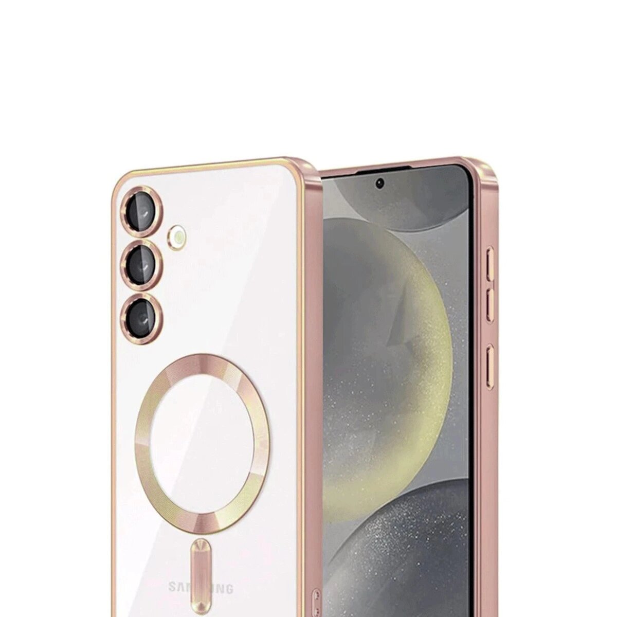 Samsung Galaxy A54 5g Kross Magneticsafe Kapak - Rose Samsung Galaxy A54 5g Kross Magneticsafe Kapak - Rose