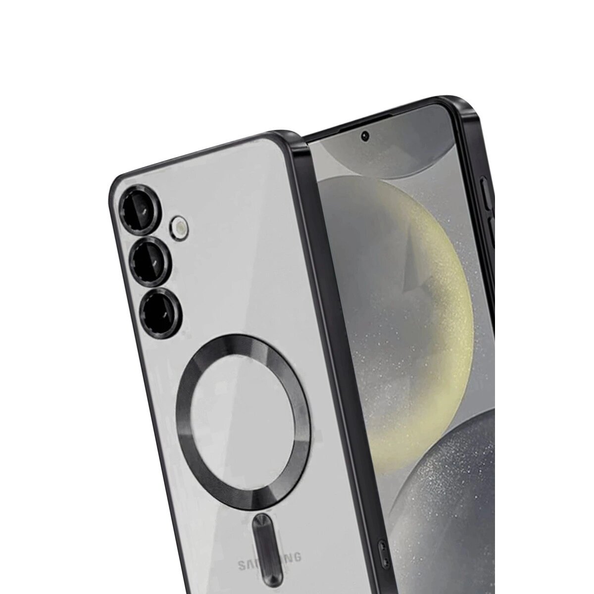 Samsung Galaxy A26 Kross Magneticsafe Kapak - Siyah Samsung Galaxy A26 Kross Magneticsafe Kapak - Siyah
