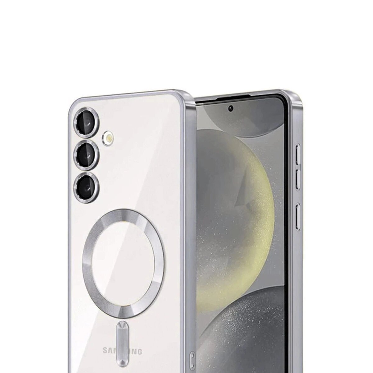Samsung Galaxy A26 Kross Magneticsafe Kapak - Titan Gri Samsung Galaxy A26 Kross Magneticsafe Kapak - Titan Gri