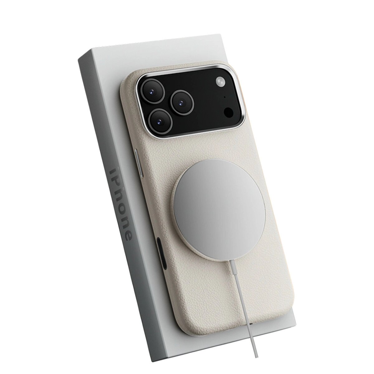 Joko Apple İphone 17 Pro Max Wonder Deri Magsafe Kapak - Beyaz Joko Apple İphone 17 Pro Max Wonder Deri Magsafe Kapak - Beyaz