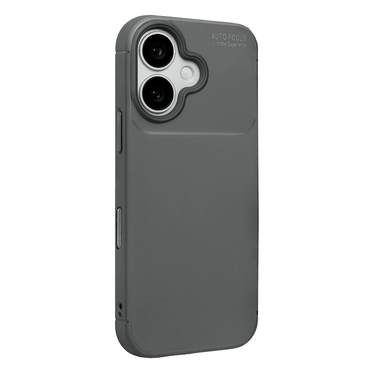 Apple İphone 17 Auto Focus Karbon Kapak - Gri Apple İphone 17 Auto Focus Karbon Kapak - Gri