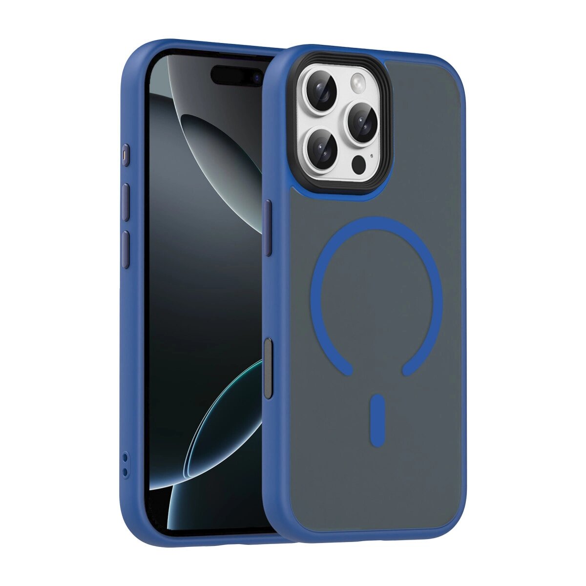 Joko Apple İphone 16 Pro Max Megane Magsafe Kapak - Lacivert Joko Apple İphone 16 Pro Max Megane Magsafe Kapak - Lacivert