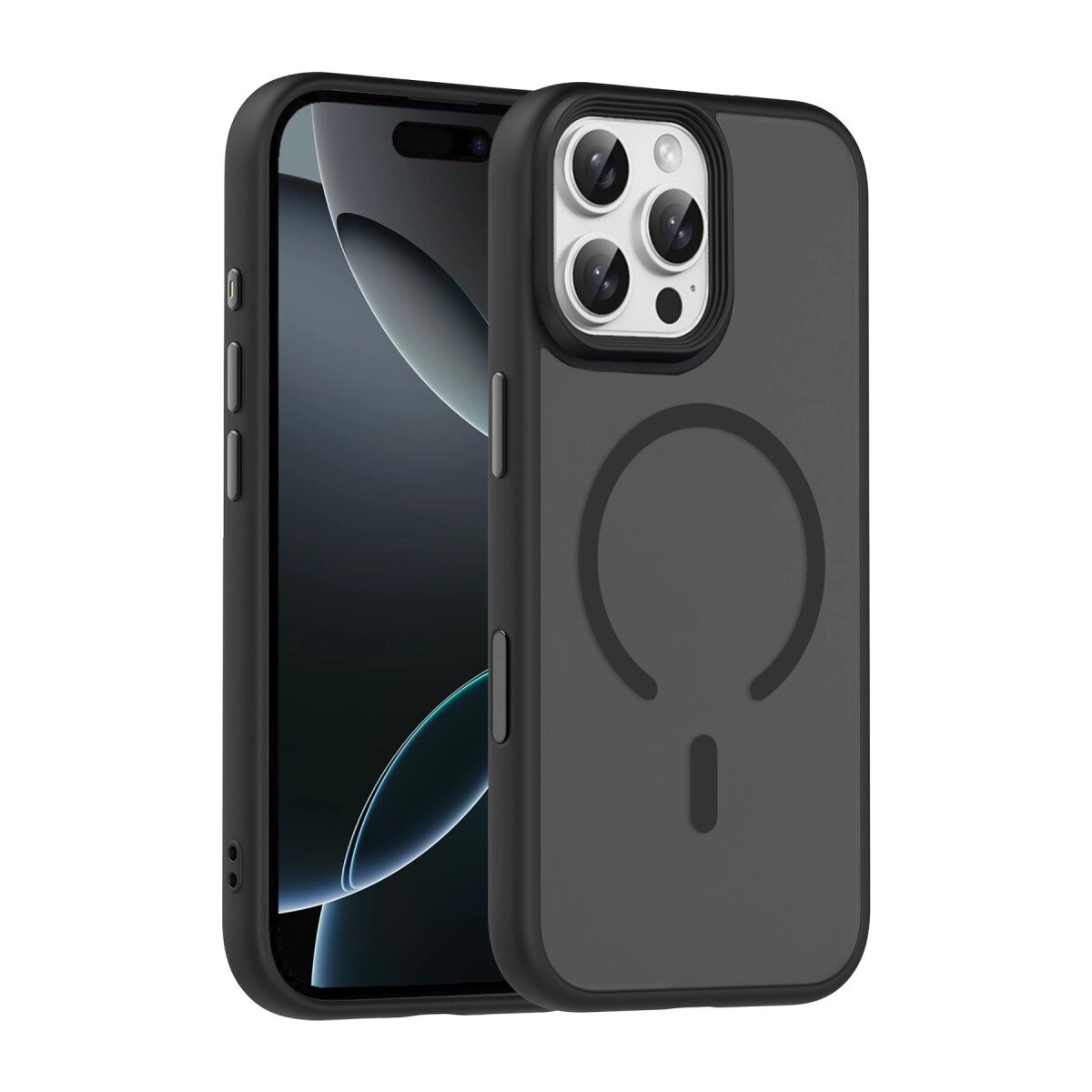 Joko Apple İphone 16 Pro Max Megane Magsafe Kapak - Siyah Joko Apple İphone 16 Pro Max Megane Magsafe Kapak - Siyah