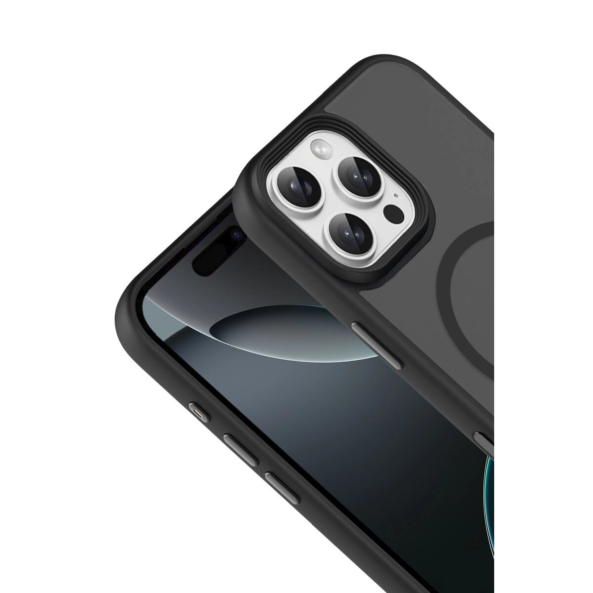 Joko Apple İphone 16 Pro Max Megane Magsafe Kapak - Siyah Joko Apple İphone 16 Pro Max Megane Magsafe Kapak - Siyah
