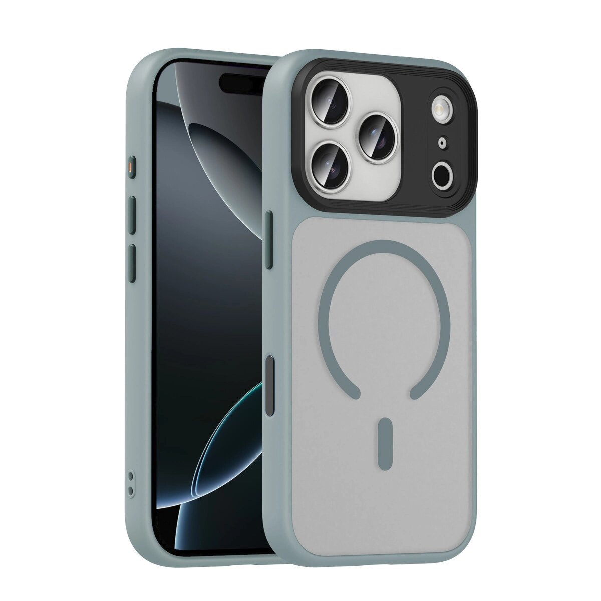 Joko Apple İphone 17 Pro Megane Magsafe Kapak - Titan Gri Joko Apple İphone 17 Pro Megane Magsafe Kapak - Titan Gri
