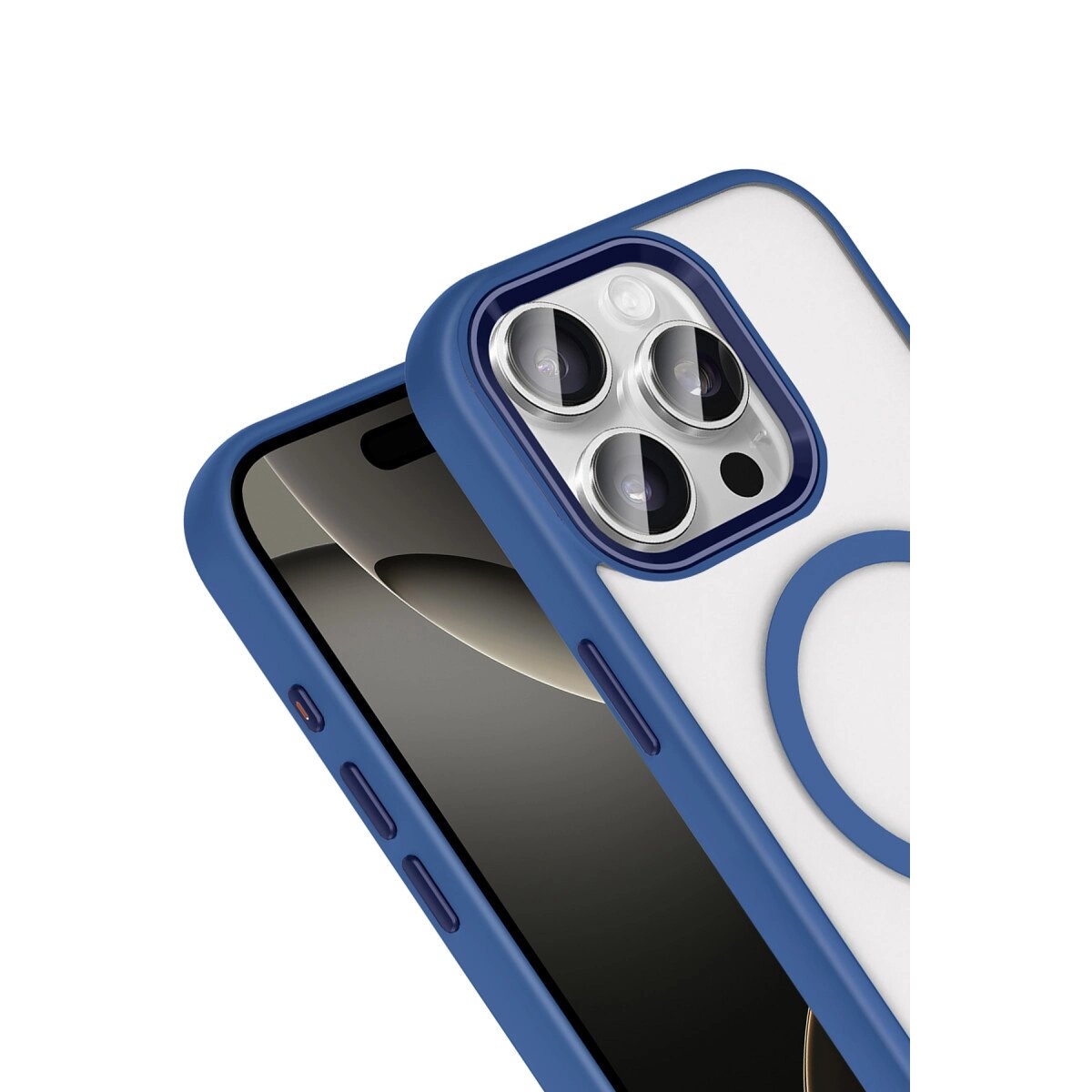 Joko Apple İphone 15 Pro Max Terea Magsafe Kapak - Lacivert Joko Apple İphone 15 Pro Max Terea Magsafe Kapak - Lacivert