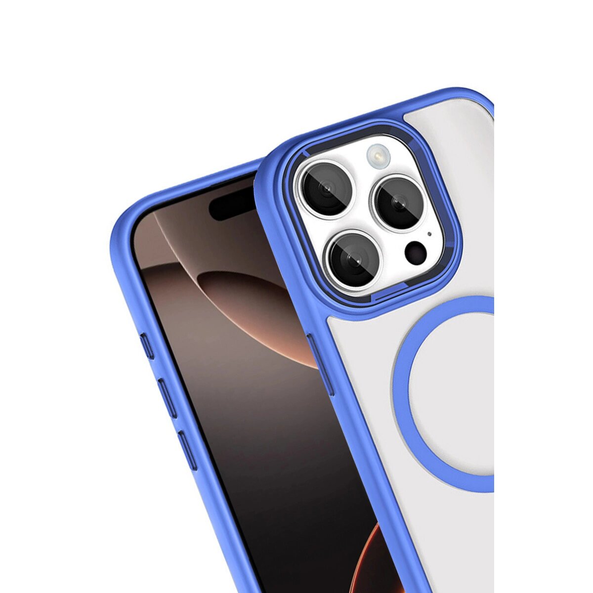 Joko Apple İphone 15 Pro Max Terea Magsafe Kapak - Mavi Joko Apple İphone 15 Pro Max Terea Magsafe Kapak - Mavi