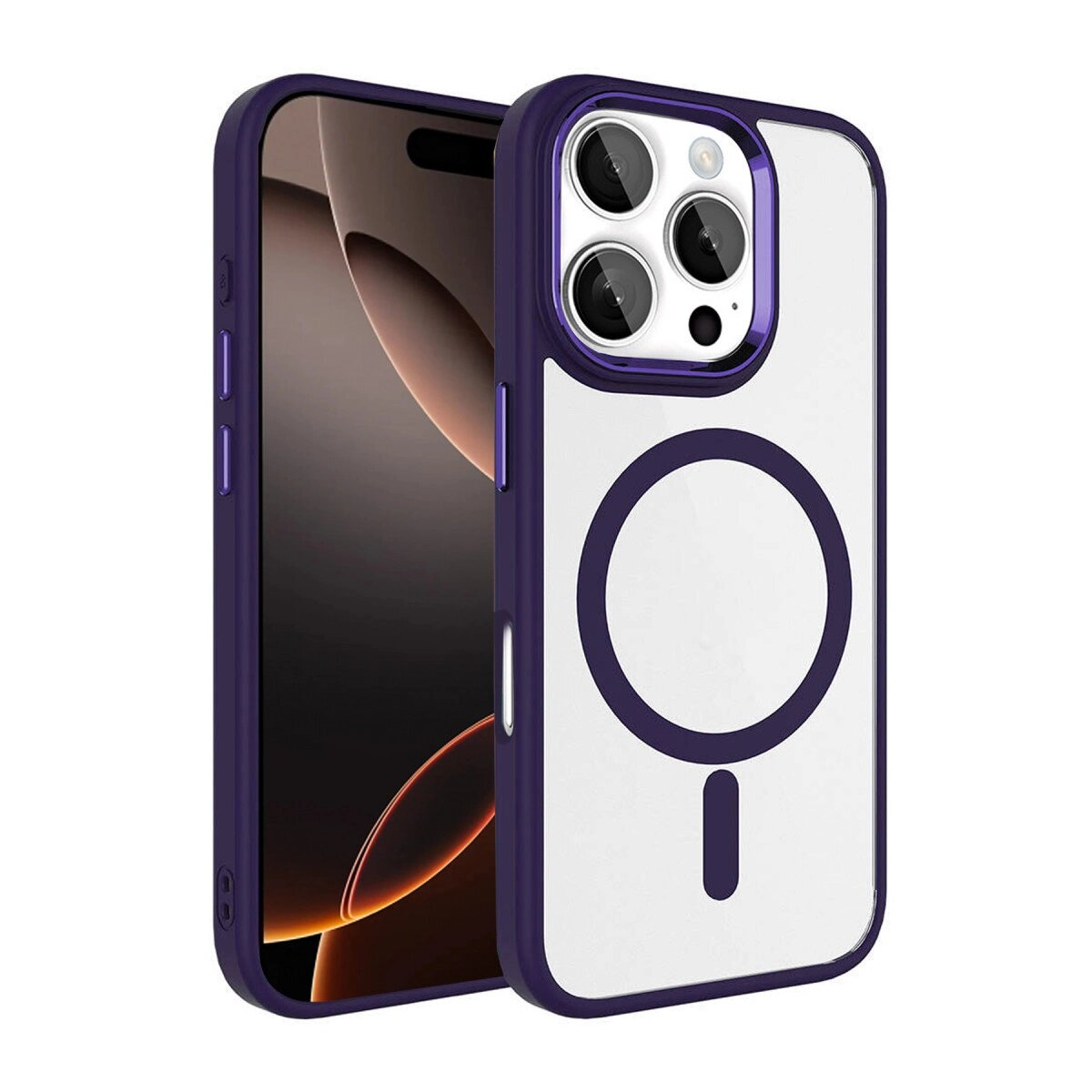 Joko Apple İphone 16 Pro Max Terea Magsafe Kapak - Derin Mor Joko Apple İphone 16 Pro Max Terea Magsafe Kapak - Derin Mor