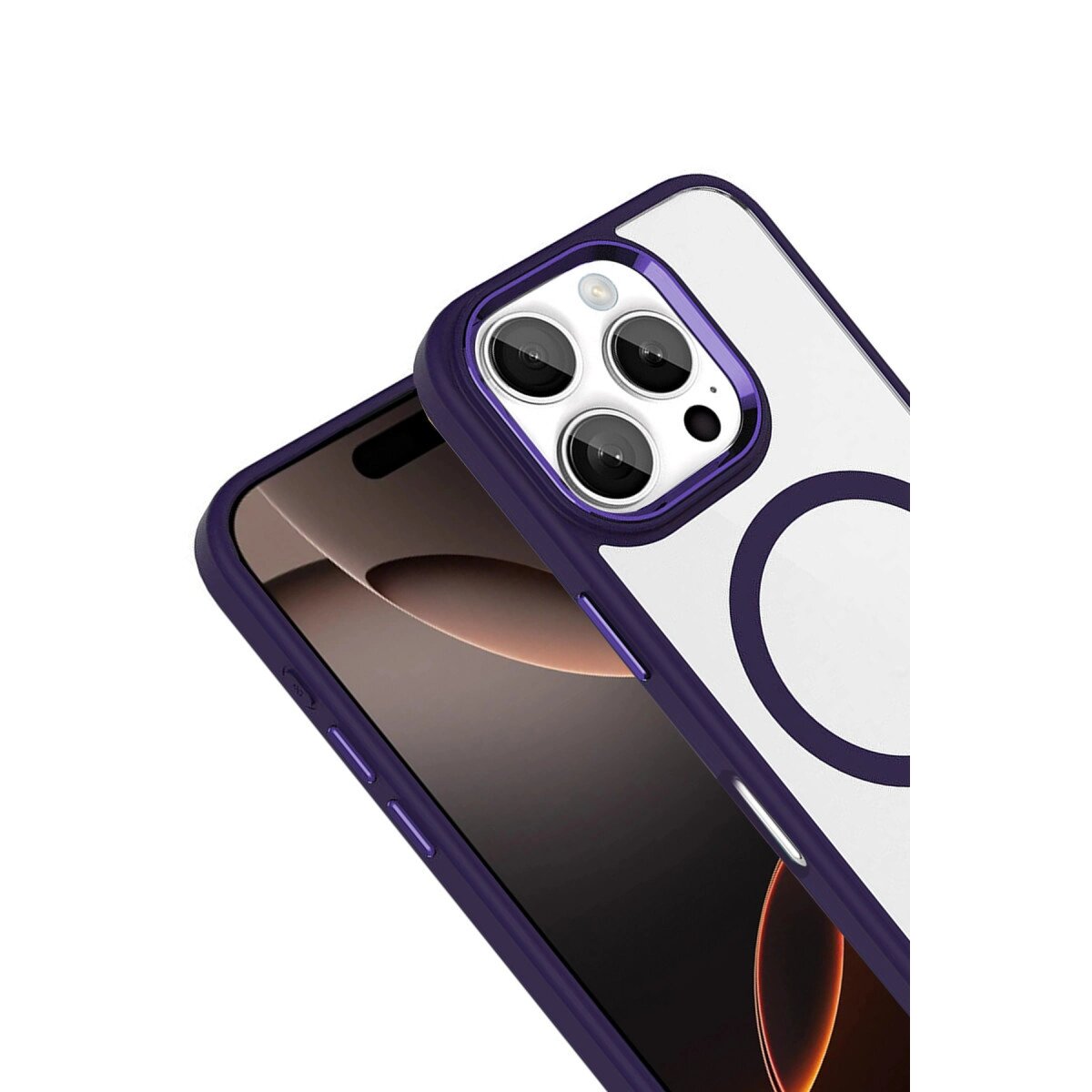 Joko Apple İphone 16 Pro Max Terea Magsafe Kapak - Derin Mor Joko Apple İphone 16 Pro Max Terea Magsafe Kapak - Derin Mor