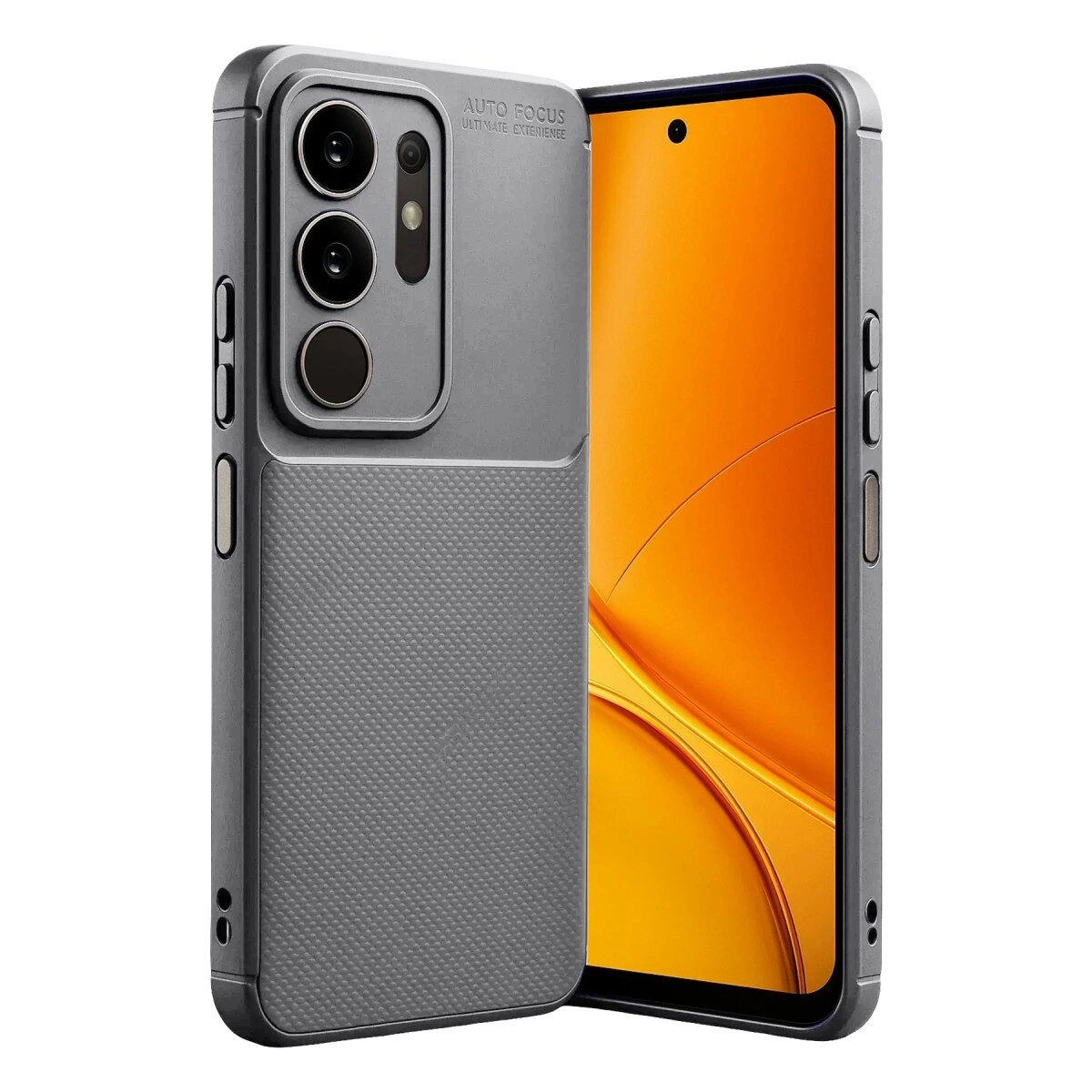Vivo Y29 4g Auto Focus Karbon Kapak - Gri Vivo Y29 4g Auto Focus Karbon Kapak - Gri