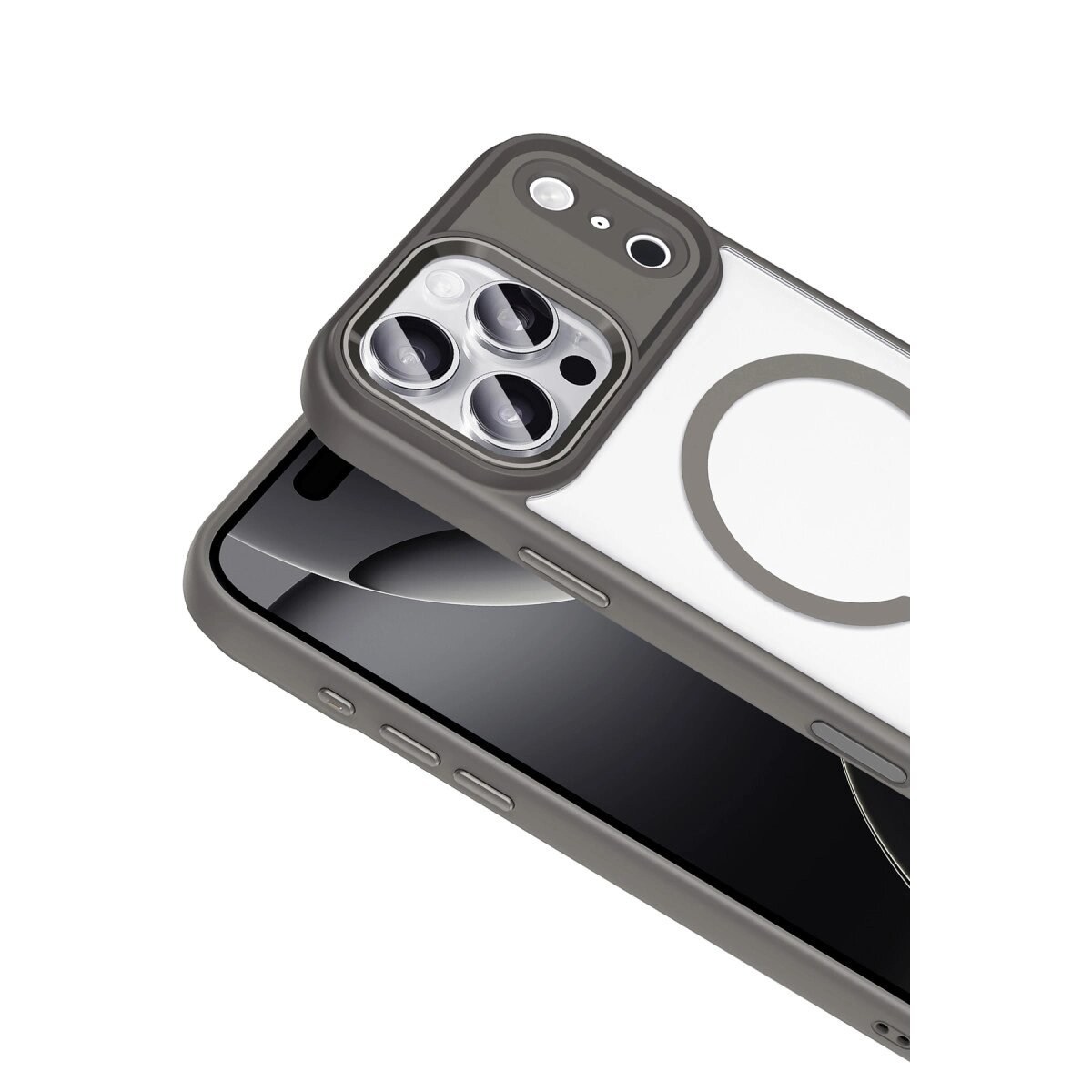 Joko Apple İphone 17 Pro Max Terea Magsafe Kapak - Gri