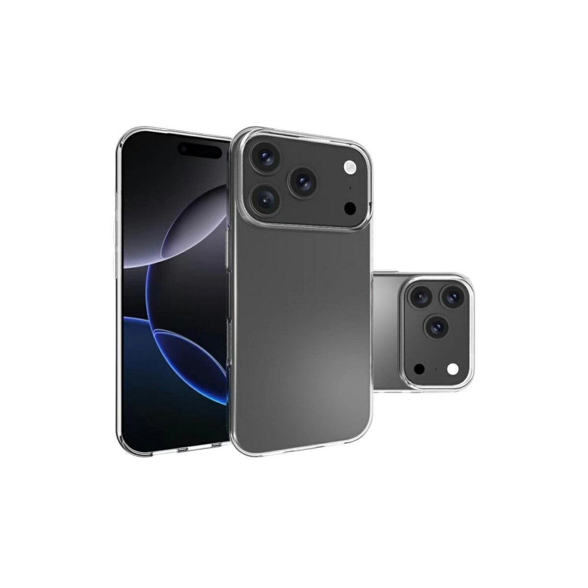 Apple İphone 17 Pro Lüx Şeffaf Silikon - Şeffaf Apple İphone 17 Pro Lüx Şeffaf Silikon - Şeffaf