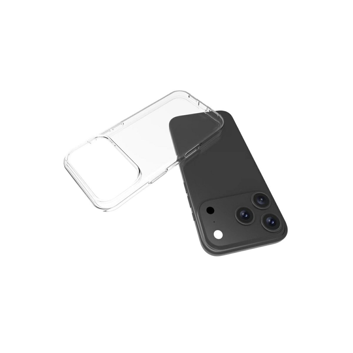 Apple İphone 17 Pro Max Lüx Şeffaf Silikon - Şeffaf Apple İphone 17 Pro Max Lüx Şeffaf Silikon - Şeffaf