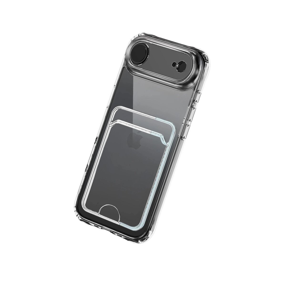 Apple İphone 17 Air Kart Şeffaf Silikon - Şeffaf Apple İphone 17 Air Kart Şeffaf Silikon - Şeffaf