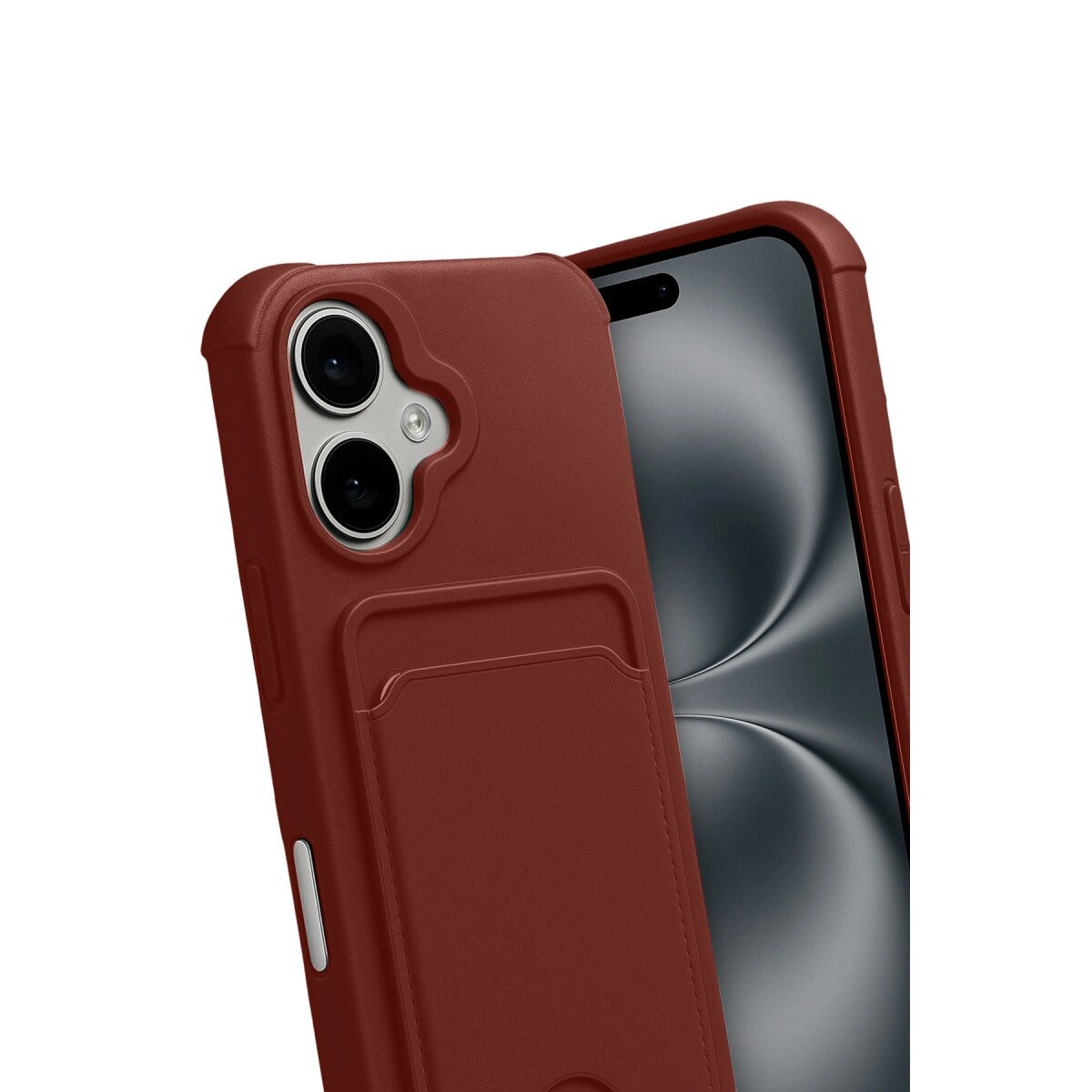 Apple İphone 17 Kelvin Kartvizitli Silikon - Bordo Apple İphone 17 Kelvin Kartvizitli Silikon - Bordo