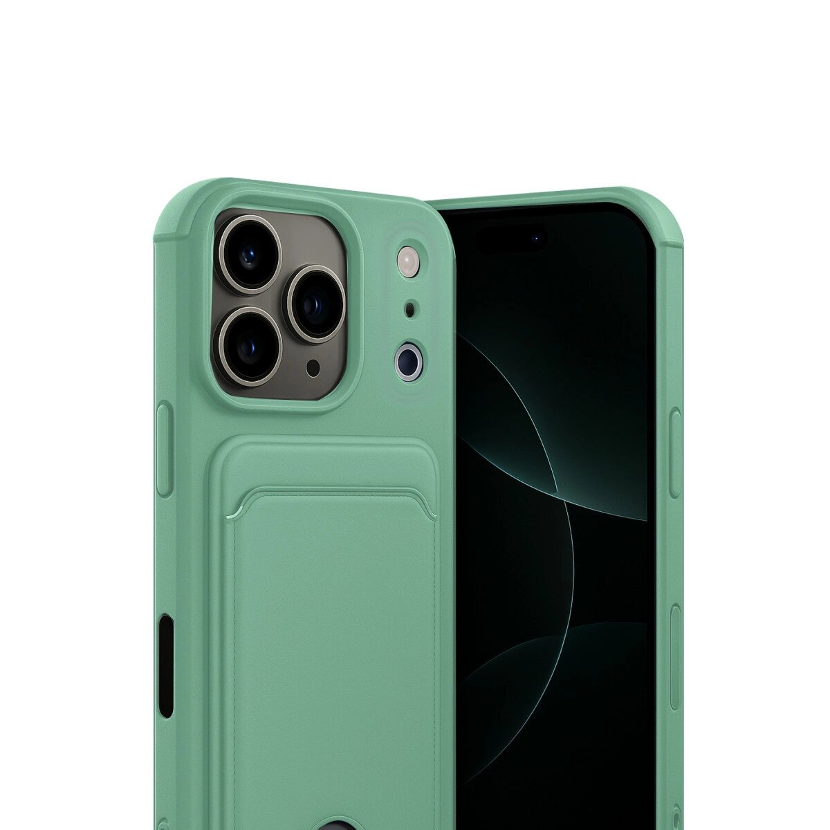 Apple İphone 17 Pro Kelvin Kartvizitli Silikon - Açık Yeşil Apple İphone 17 Pro Kelvin Kartvizitli Silikon - Açık Yeşil