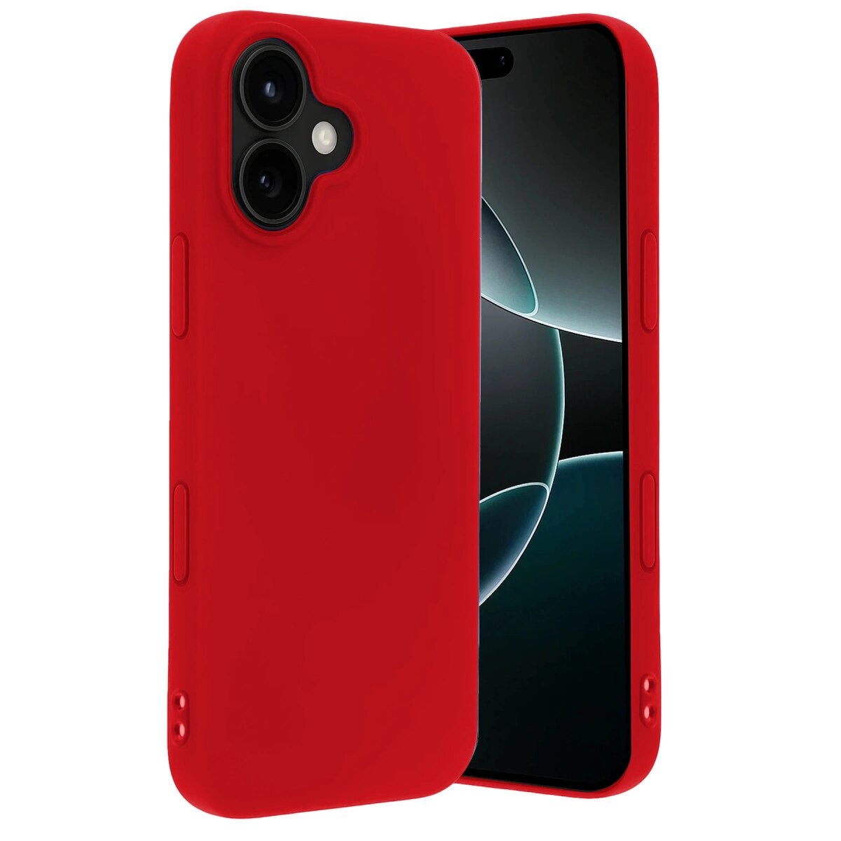 Apple İphone 17 First Silikon - Kırmızı Apple İphone 17 First Silikon - Kırmızı
