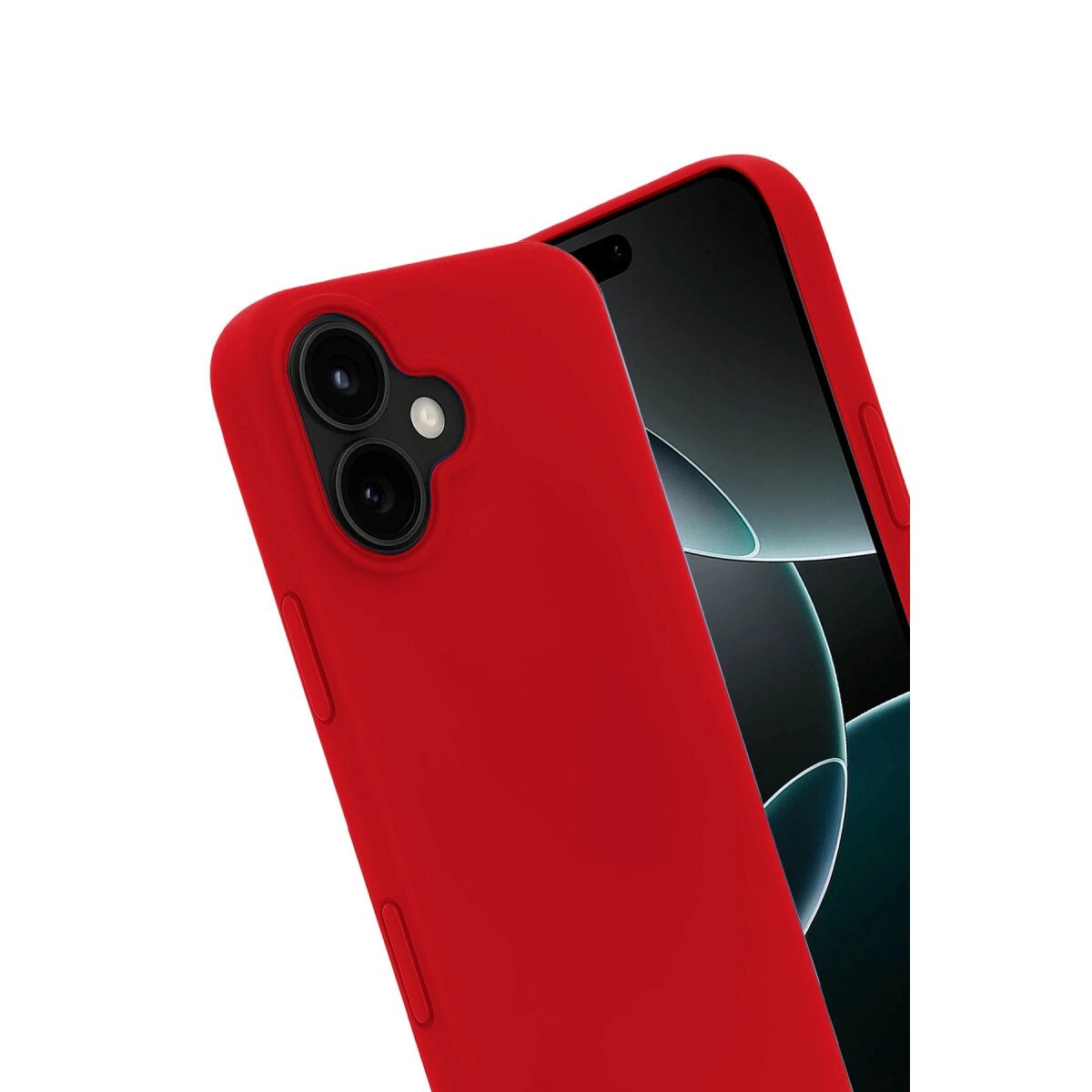 Apple İphone 17 First Silikon - Kırmızı Apple İphone 17 First Silikon - Kırmızı