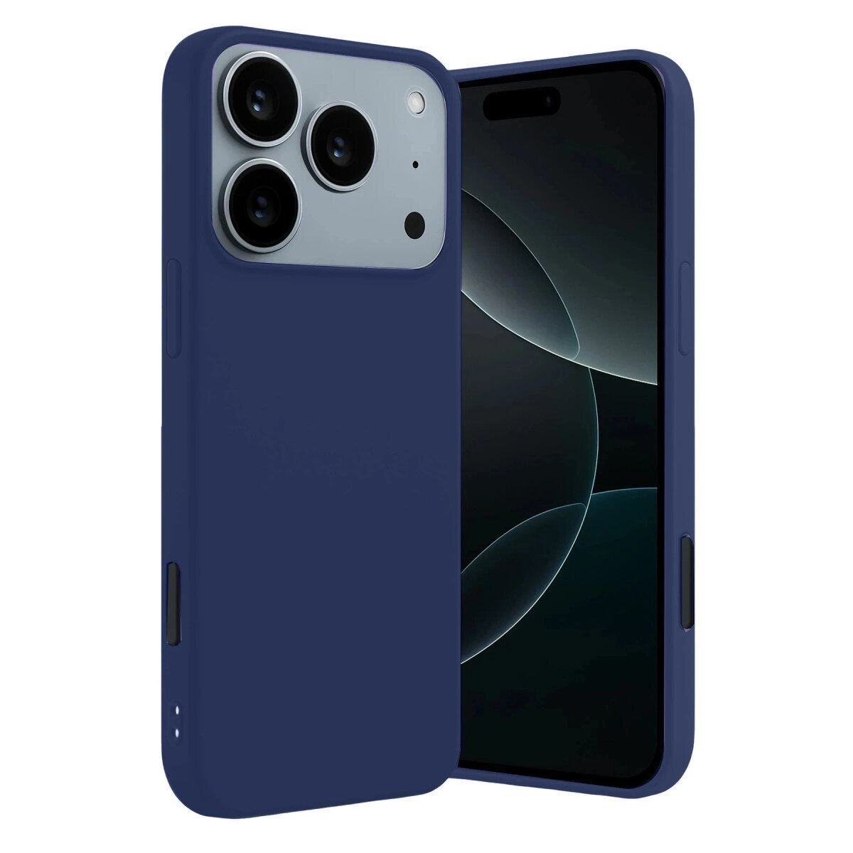 Apple İphone 17 Pro First Silikon - Lacivert