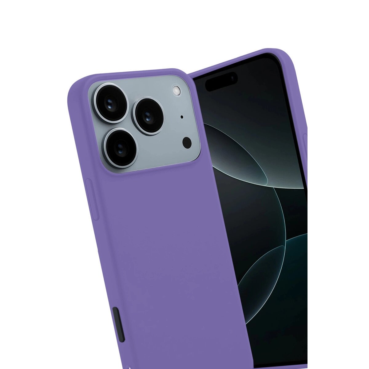 Apple İphone 17 Pro First Silikon - Lila Apple İphone 17 Pro First Silikon - Lila