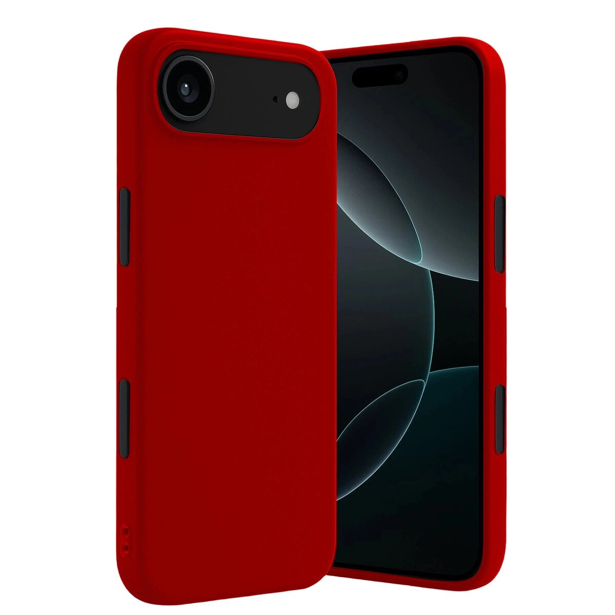 Apple İphone 17 Air First Silikon - Kırmızı Apple İphone 17 Air First Silikon - Kırmızı