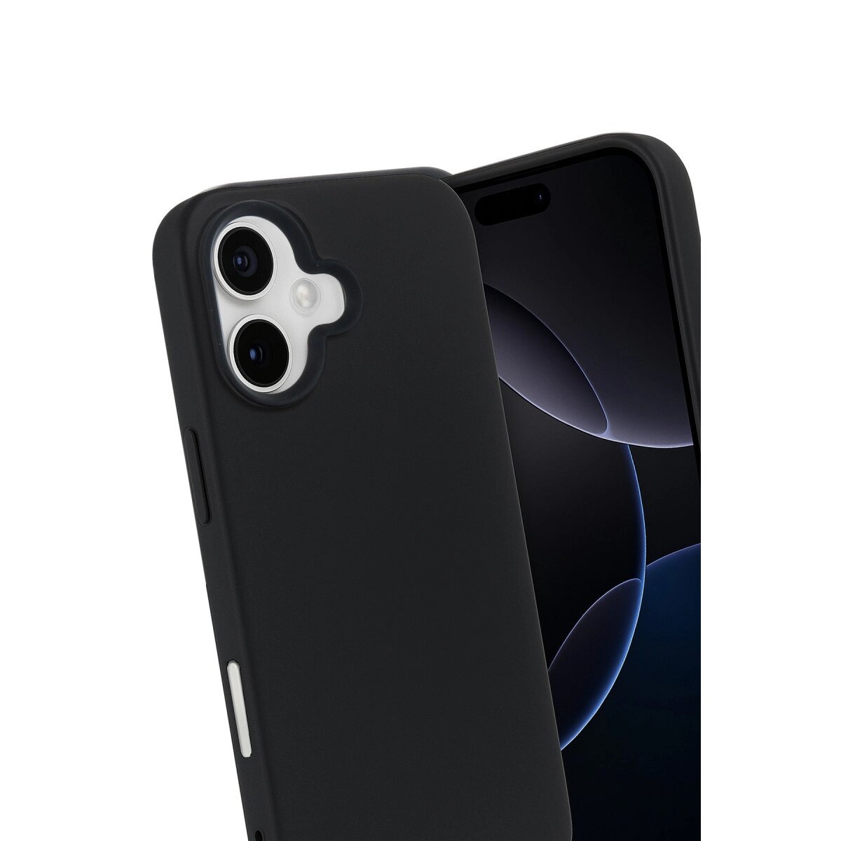 Apple İphone 17 Nano İçi Kadife Silikon - Siyah Apple İphone 17 Nano İçi Kadife Silikon - Siyah
