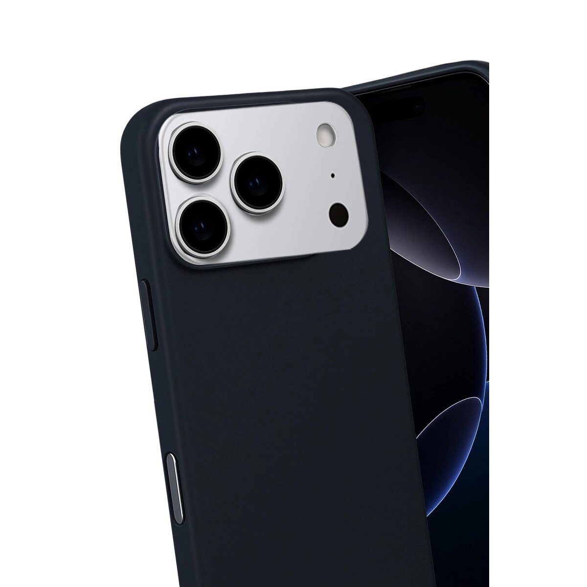 Apple İphone 17 Pro Max Nano İçi Kadife Silikon - Siyah Apple İphone 17 Pro Max Nano İçi Kadife Silikon - Siyah