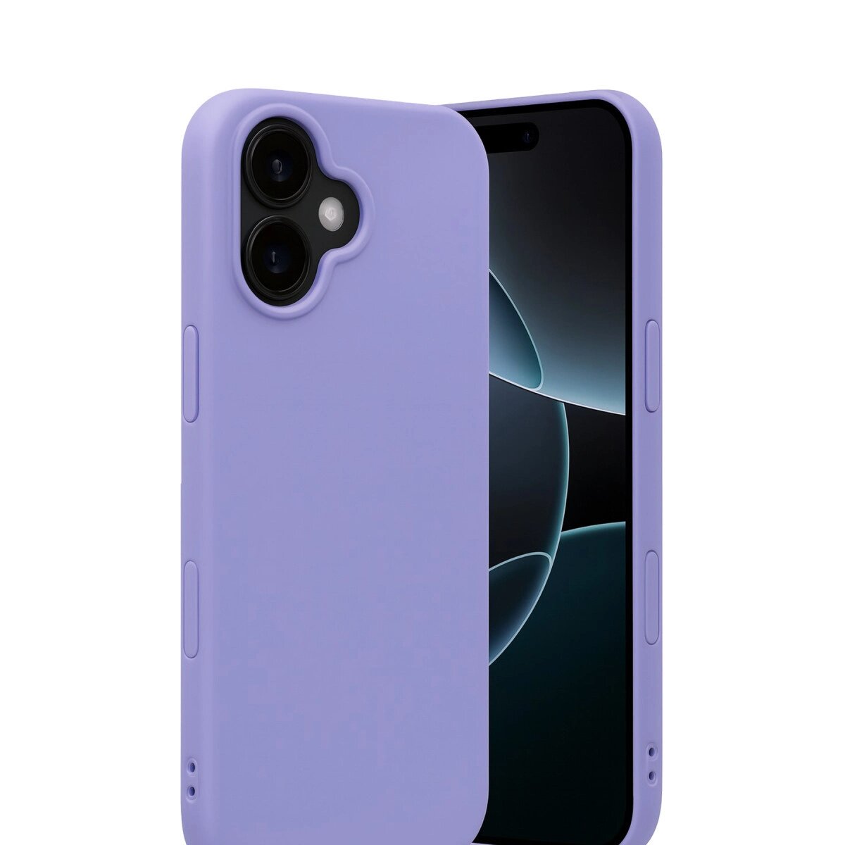 Apple İphone 17 Nano İçi Kadife Silikon - Lila Apple İphone 17 Nano İçi Kadife Silikon - Lila