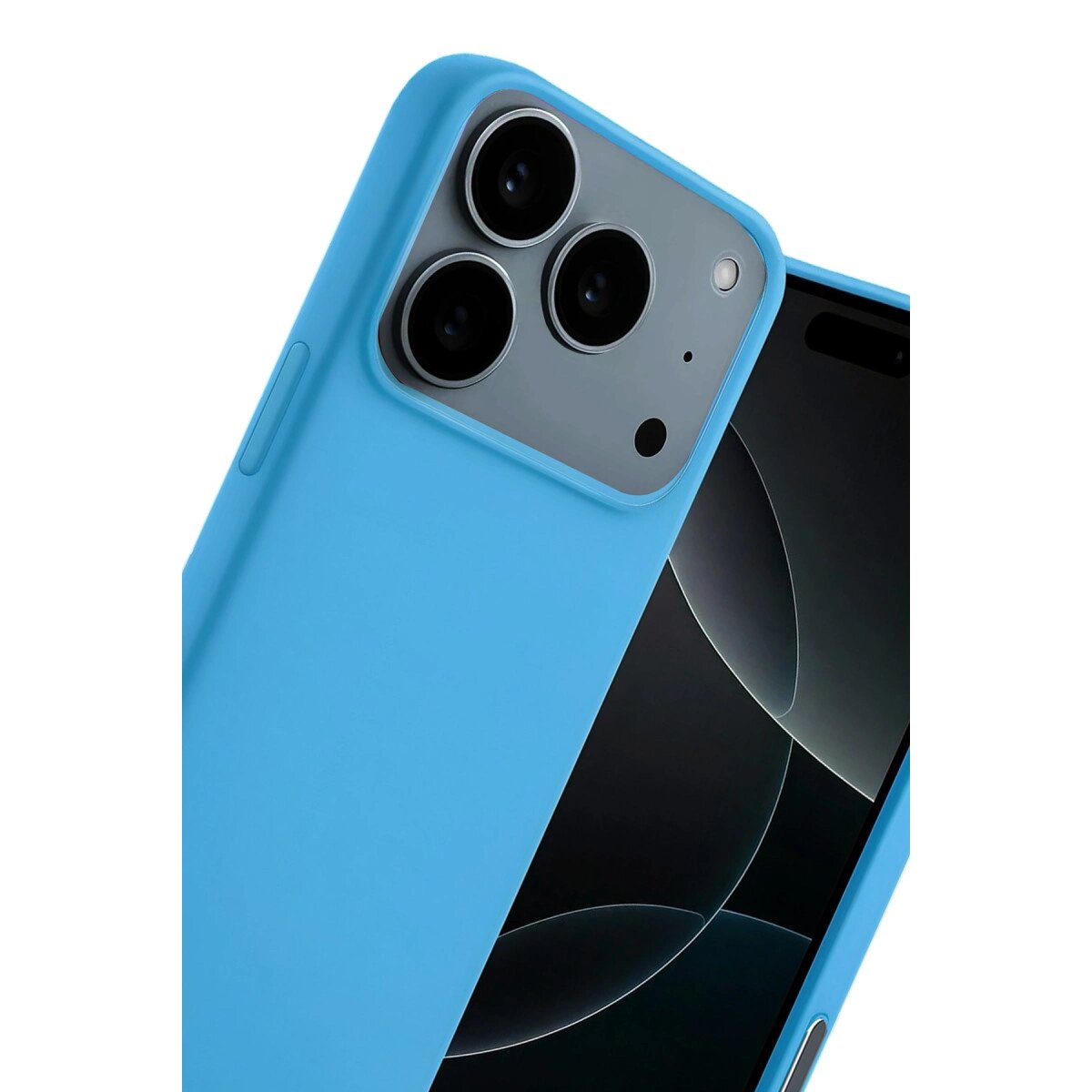 Apple İphone 17 Pro Nano İçi Kadife Silikon - Mavi Apple İphone 17 Pro Nano İçi Kadife Silikon - Mavi